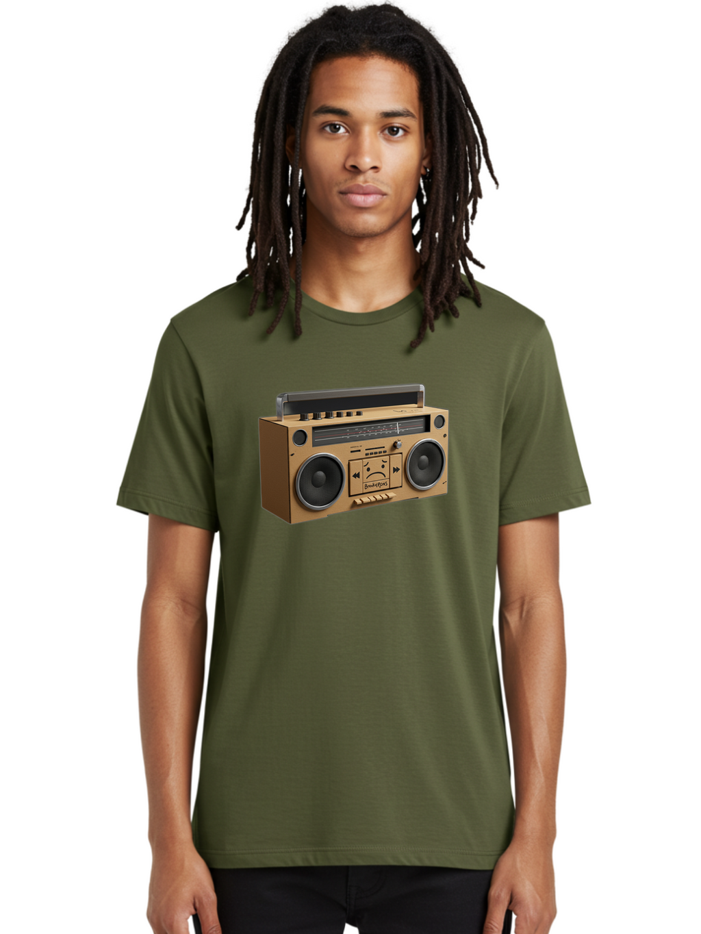 Breathebox-Boombox Men'S Graphic Tee, 100% Cotton, Comfortable Casual Summer Wear, Machine Washable, Vintage Camera, Old Camera, Antique Camera, Black Camera, Classic Photography, Photography Equipment, Nostalgic Device, Film Camera, Bao148