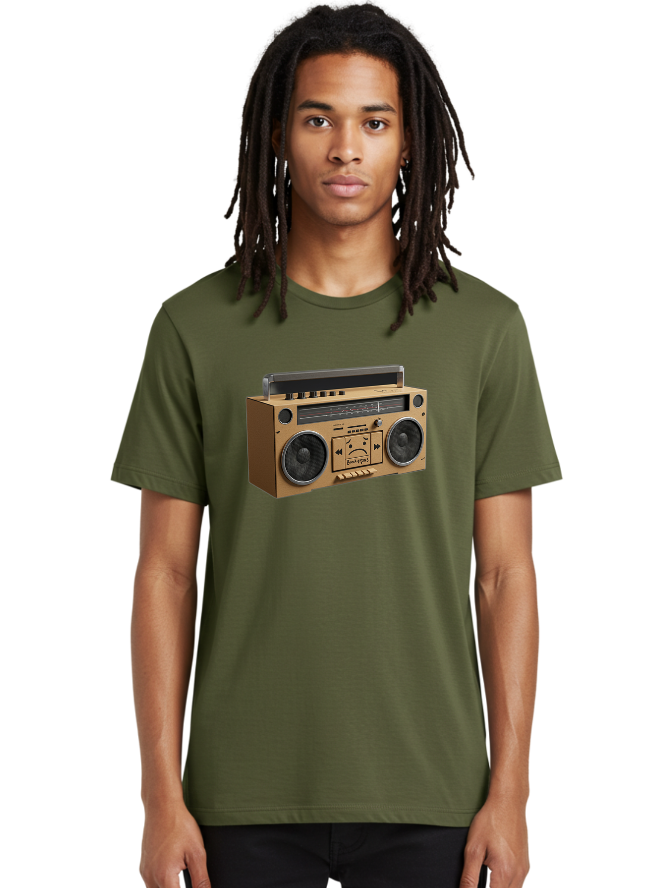 Breathebox-Boombox Men'S Graphic Tee, 100% Cotton, Comfortable Casual Summer Wear, Machine Washable, Vintage Camera, Old Camera, Antique Camera, Black Camera, Classic Photography, Photography Equipment, Nostalgic Device, Film Camera, Bao148