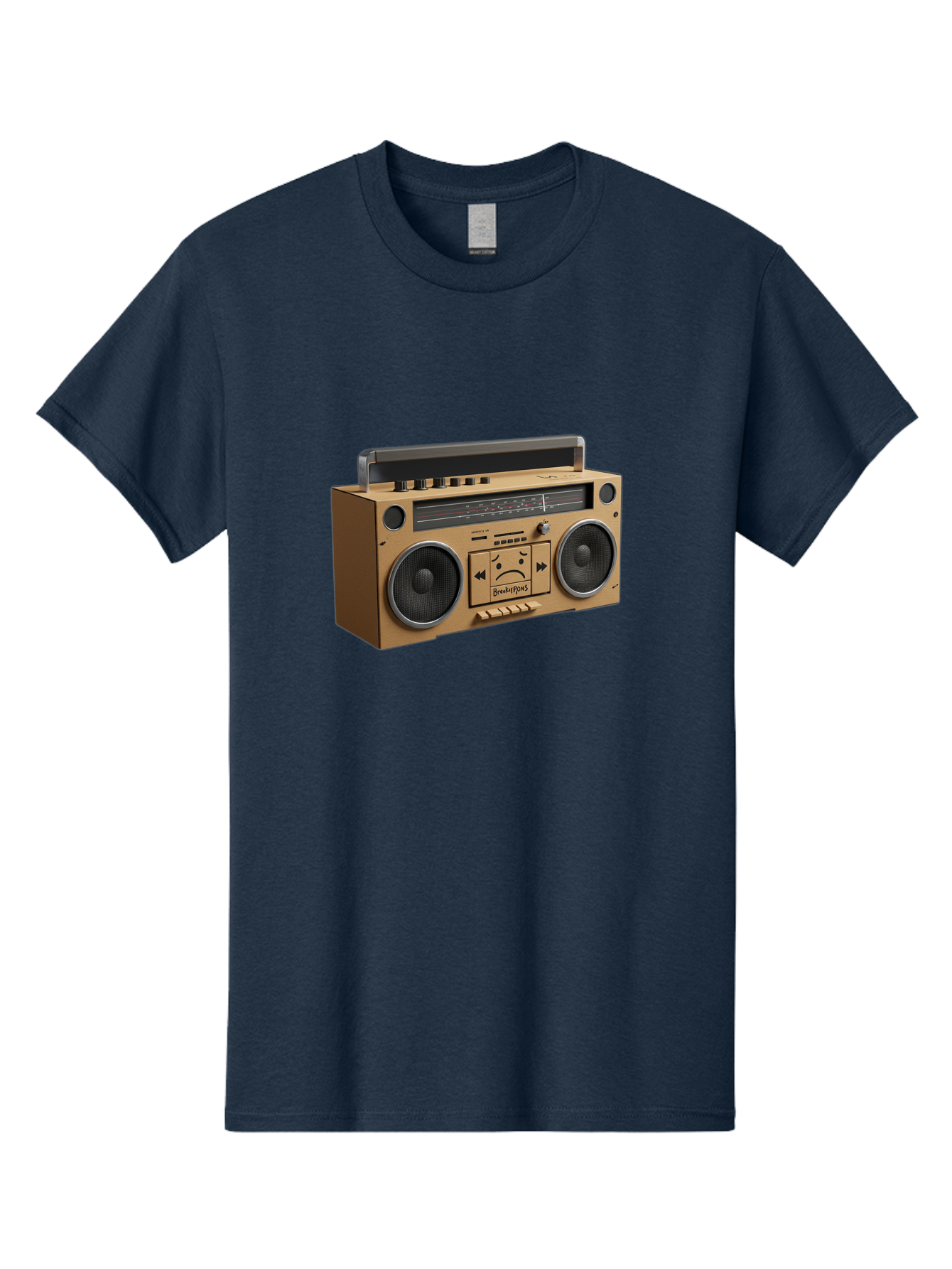Breathebox-Boombox Men'S Graphic Tee, 100% Cotton, Comfortable Casual Summer Wear, Machine Washable, Vintage Camera, Old Camera, Antique Camera, Black Camera, Classic Photography, Photography Equipment, Nostalgic Device, Film Camera, Bao148