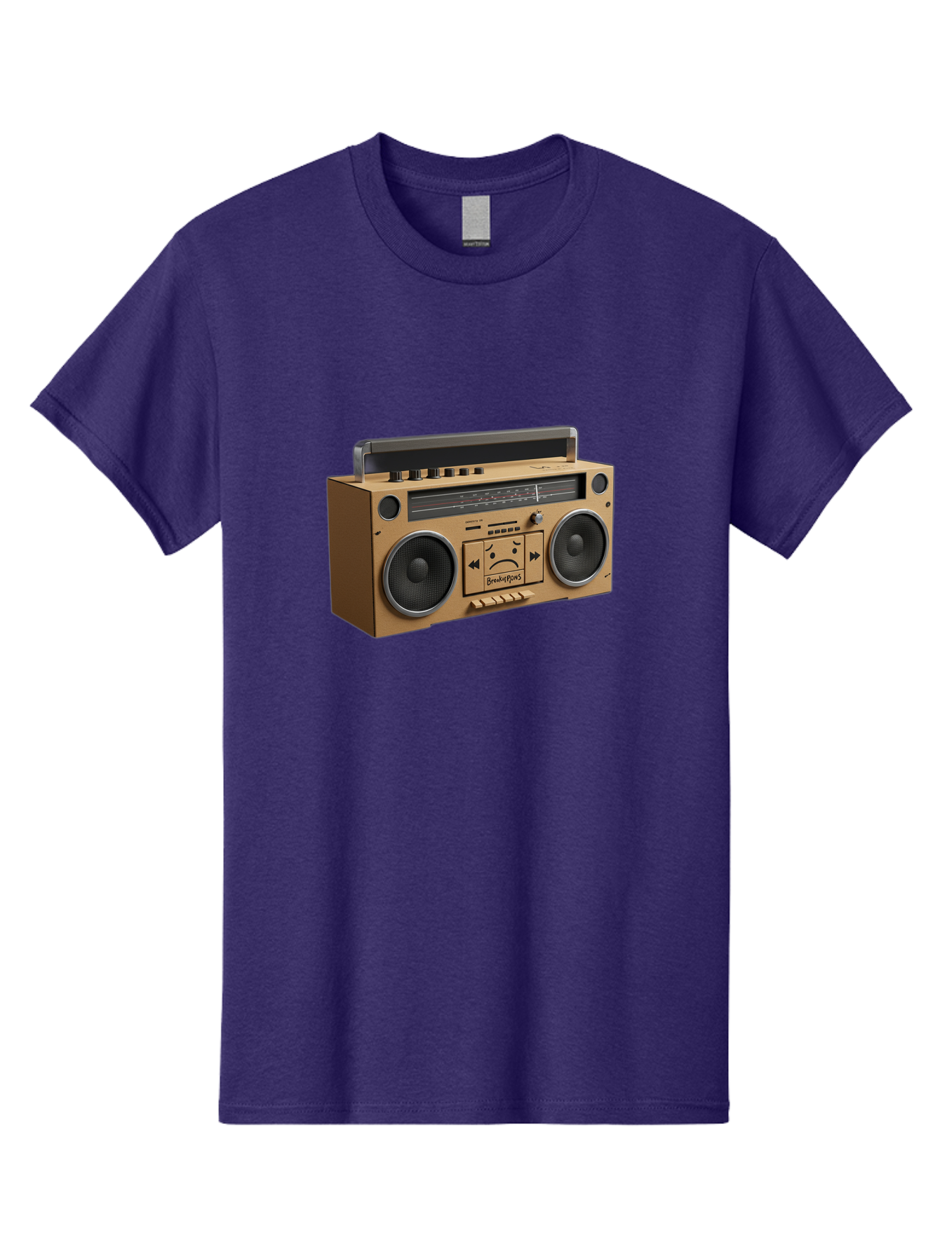 Breathebox-Boombox Men'S Graphic Tee, 100% Cotton, Comfortable Casual Summer Wear, Machine Washable, Vintage Camera, Old Camera, Antique Camera, Black Camera, Classic Photography, Photography Equipment, Nostalgic Device, Film Camera, Bao148