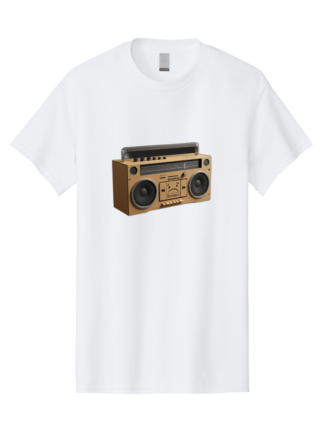 Breathebox-Boombox Men'S Graphic Tee, 100% Cotton, Comfortable Casual Summer Wear, Machine Washable, Vintage Camera, Old Camera, Antique Camera, Black Camera, Classic Photography, Photography Equipment, Nostalgic Device, Film Camera, Bao148