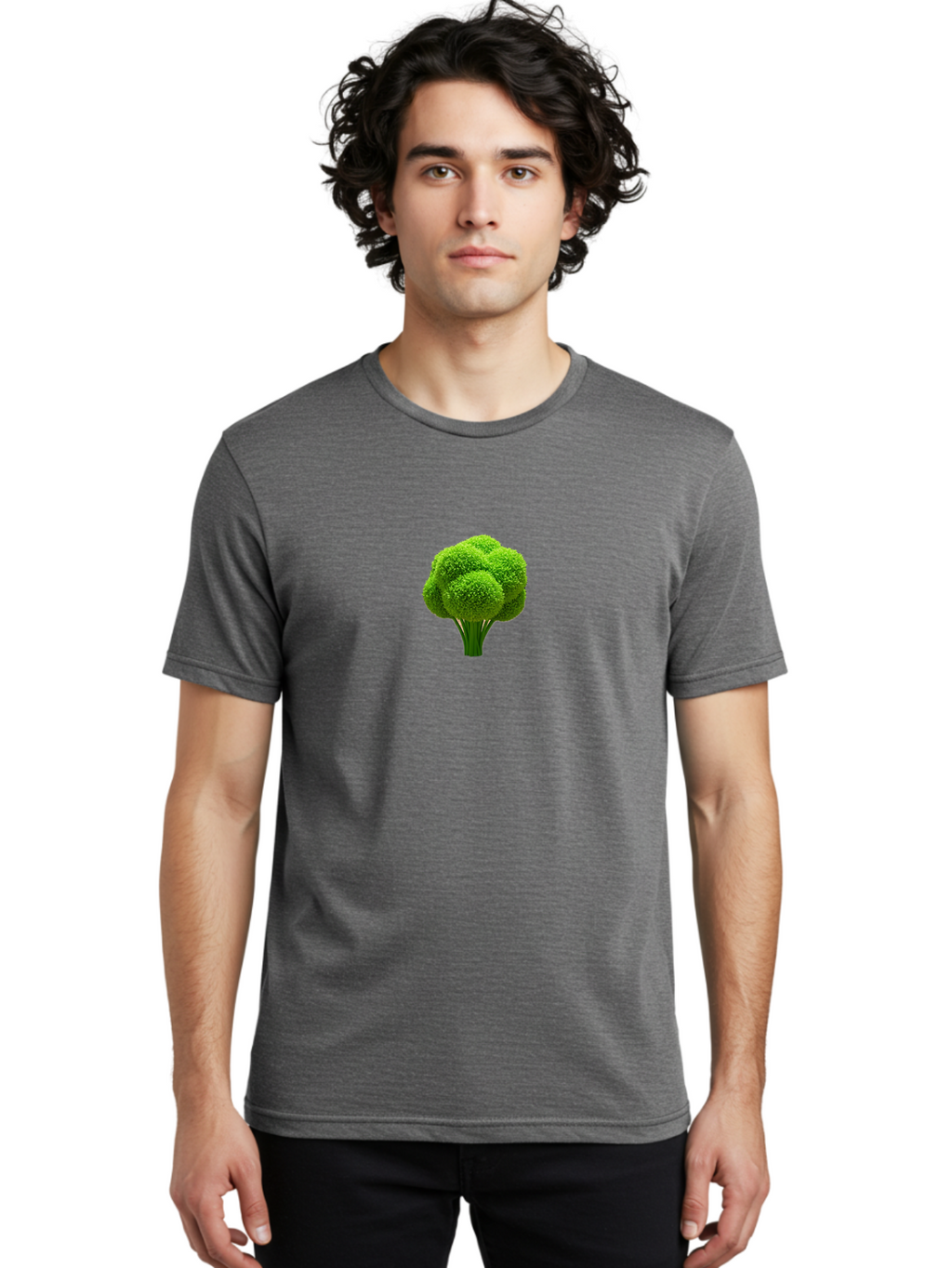 Broccoli Men'S Graphic Tee, 100% Cotton, Comfortable Casual Summer Wear, Machine Washable, Vintage Camera, Old Camera, Antique Camera, Black Camera, Classic Photography, Photography Equipment, Nostalgic Device, Film Camera, Camera Art Bao149