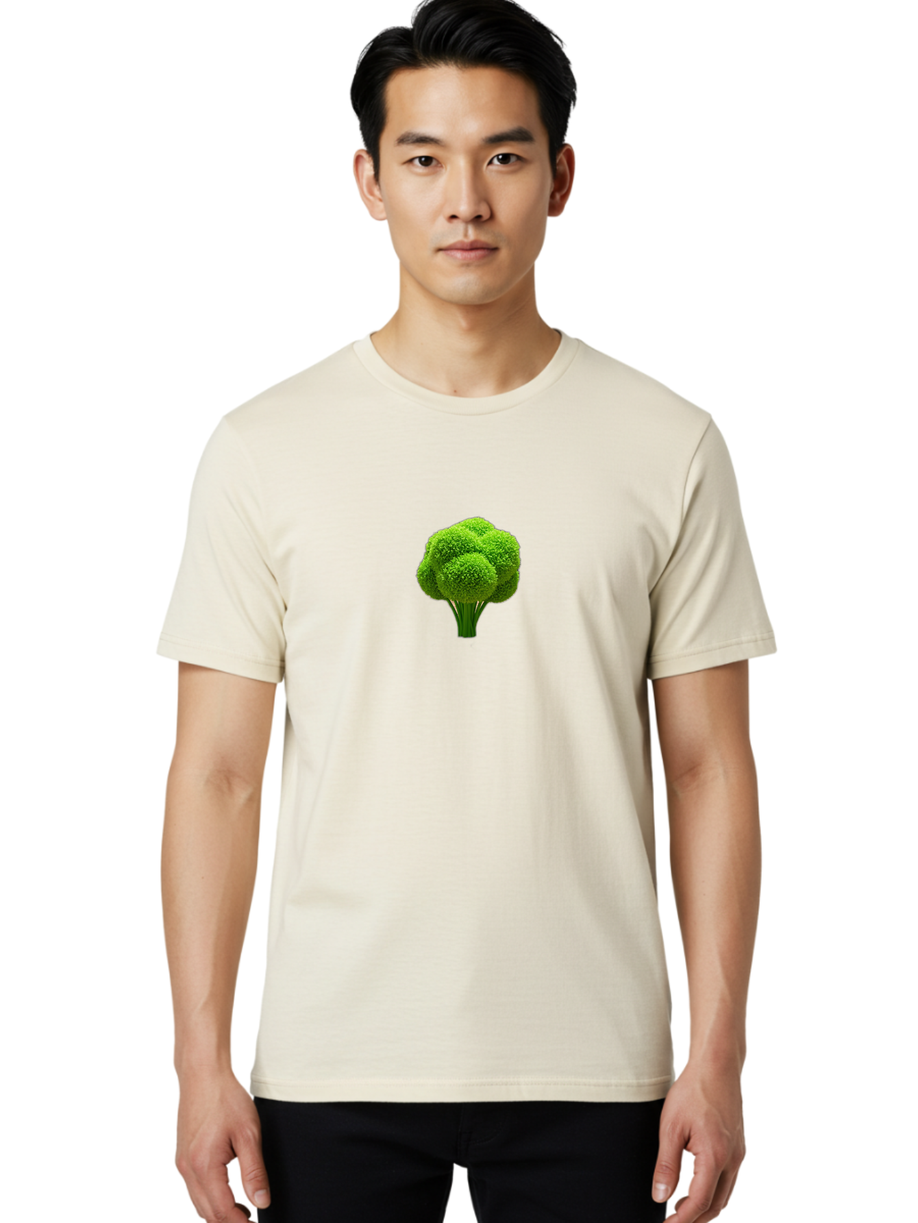 Broccoli Men'S Graphic Tee, 100% Cotton, Comfortable Casual Summer Wear, Machine Washable, Vintage Camera, Old Camera, Antique Camera, Black Camera, Classic Photography, Photography Equipment, Nostalgic Device, Film Camera, Camera Art Bao149
