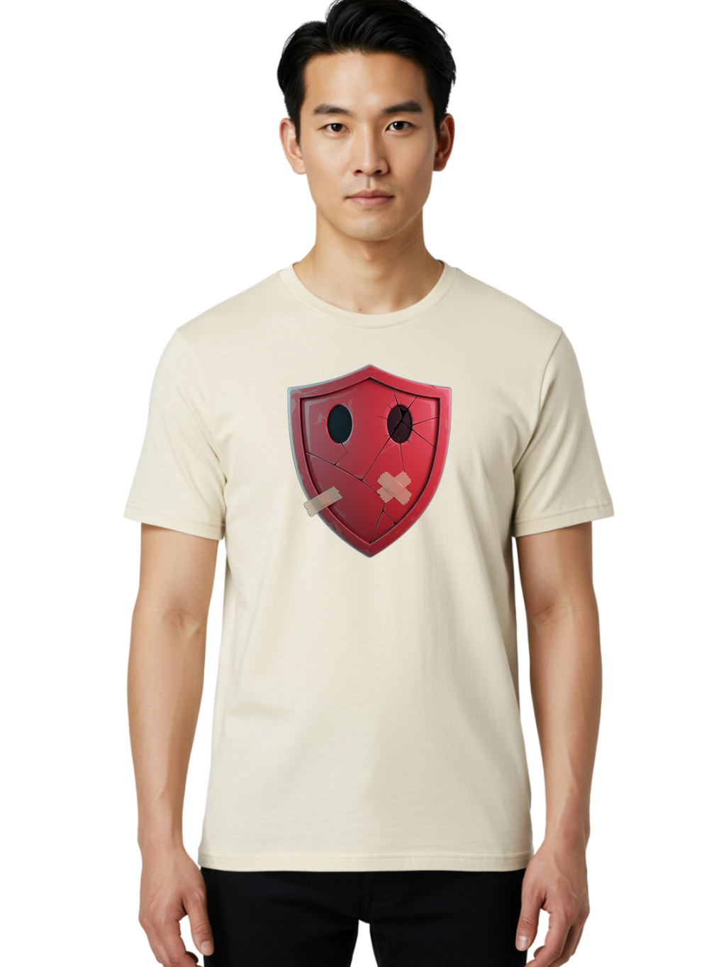 Broken-Shield Men'S Graphic Tee, 100% Cotton, Comfortable Casual Summer Wear, Machine Washable, Vintage Camera, Old Camera, Antique Camera, Black Camera, Classic Photography, Photography Equipment, Nostalgic Device, Film Camera, Camera Art Bao152
