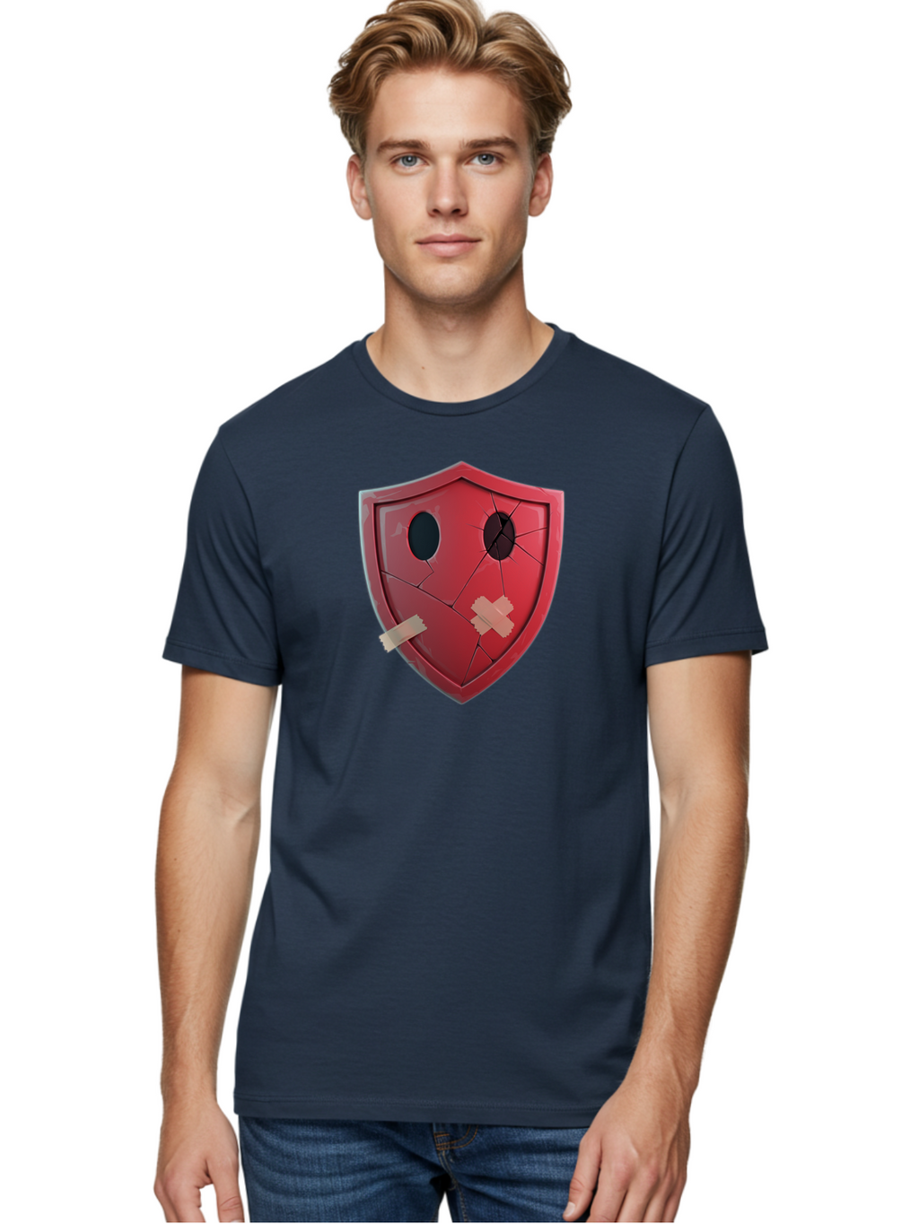 Broken-Shield Men'S Graphic Tee, 100% Cotton, Comfortable Casual Summer Wear, Machine Washable, Vintage Camera, Old Camera, Antique Camera, Black Camera, Classic Photography, Photography Equipment, Nostalgic Device, Film Camera, Camera Art Bao152