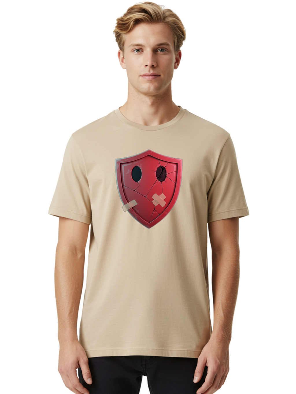Broken-Shield Men'S Graphic Tee, 100% Cotton, Comfortable Casual Summer Wear, Machine Washable, Vintage Camera, Old Camera, Antique Camera, Black Camera, Classic Photography, Photography Equipment, Nostalgic Device, Film Camera, Camera Art Bao152