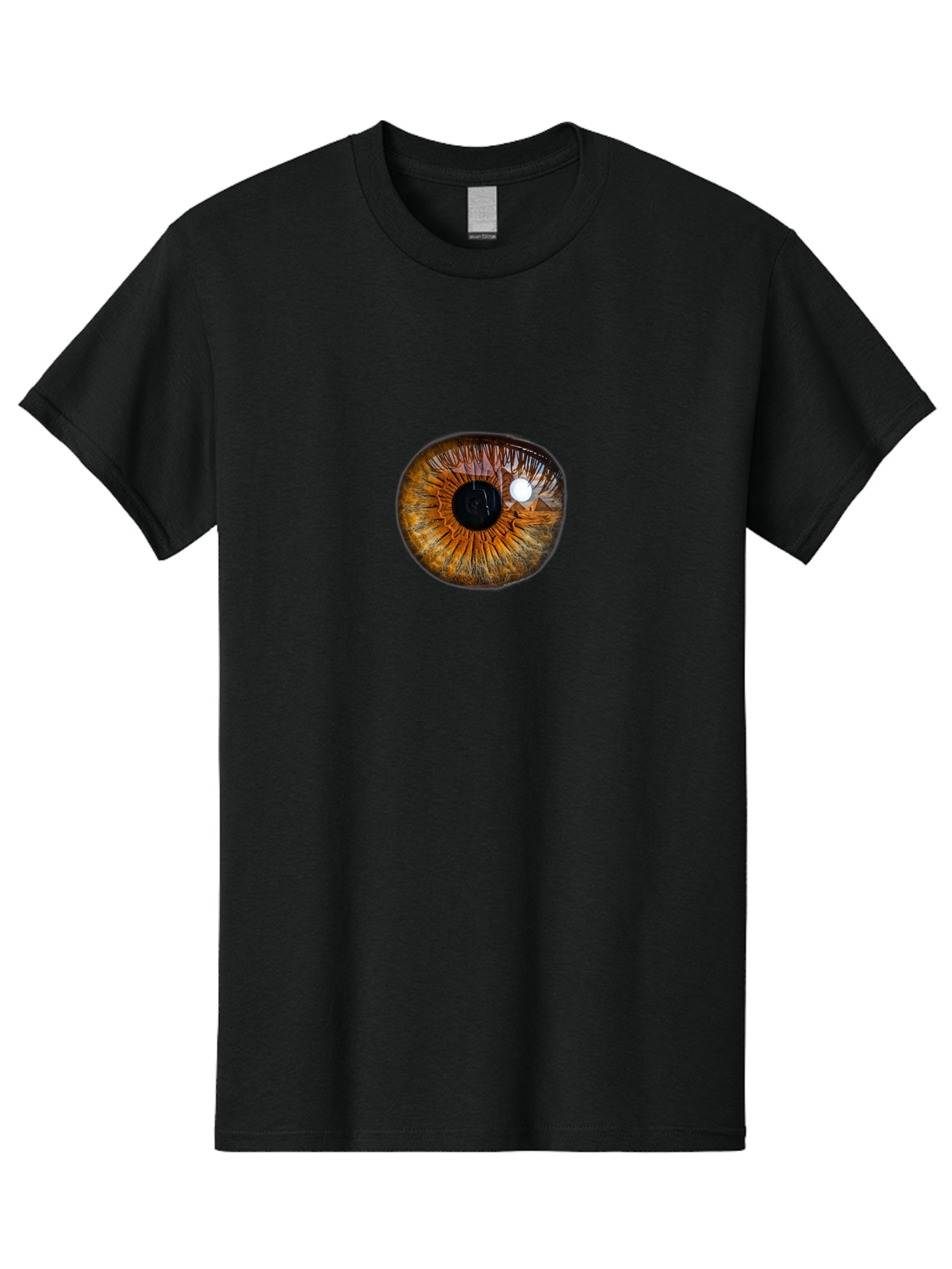 Brown-Eye Men'S Graphic Tee, 100% Cotton, Comfortable Casual Summer Wear, Machine Washable, Vintage Camera, Old Camera, Antique Camera, Black Camera, Classic Photography, Photography Equipment, Nostalgic Device, Film Camera, Camera Art Bao153