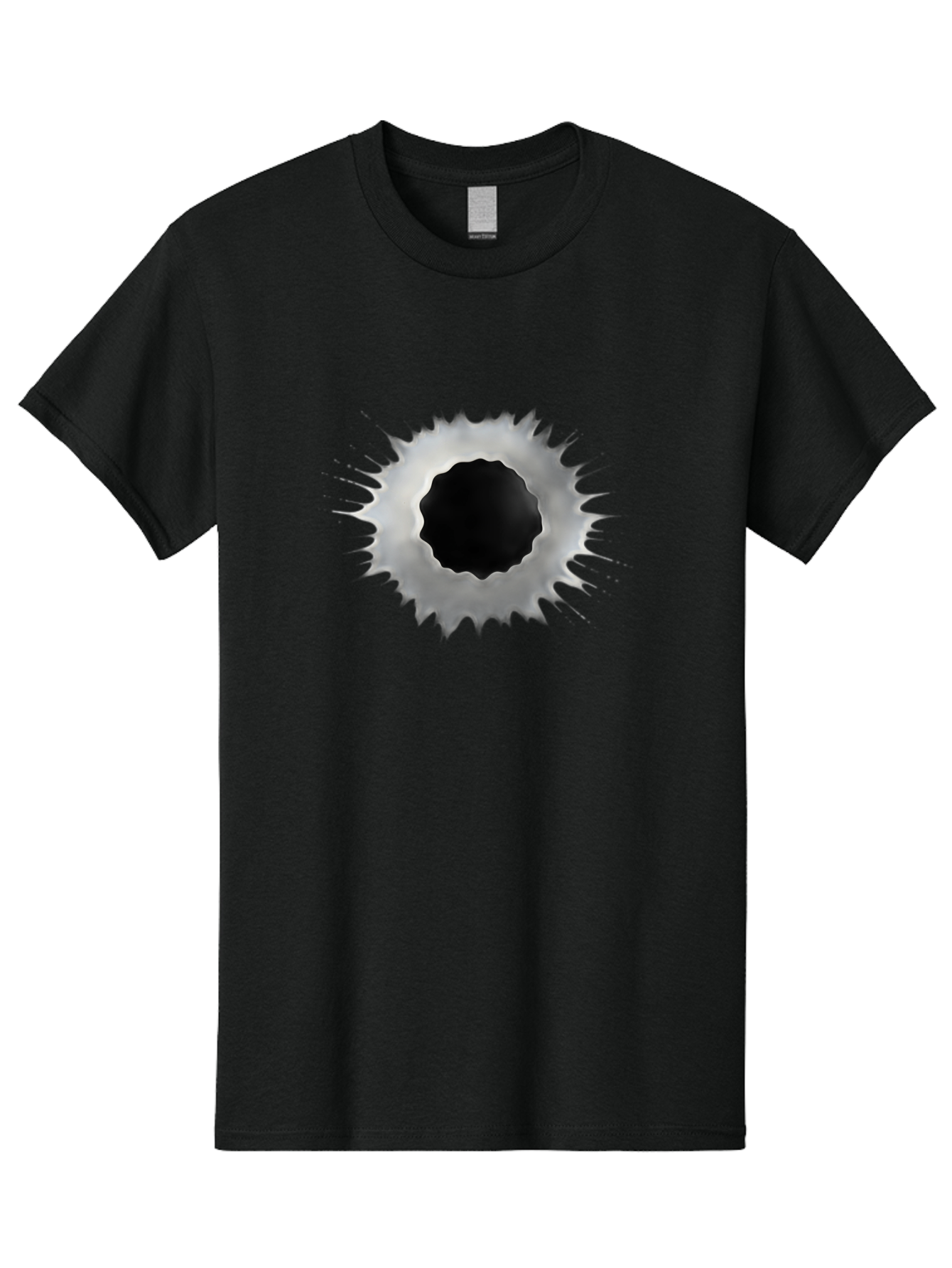 Bullet-Hole Men'S Graphic Tee, 100% Cotton, Comfortable Casual Summer Wear, Machine Washable, Vintage Camera, Old Camera, Antique Camera, Black Camera, Classic Photography, Photography Equipment, Nostalgic Device, Film Camera, Camera Art Bao155