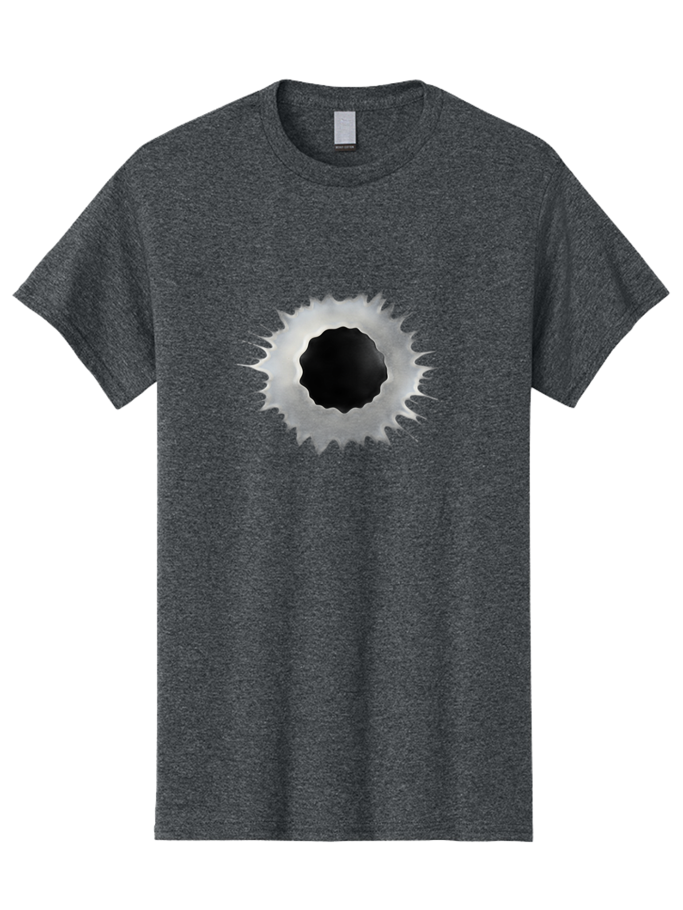 Bullet-Hole Men'S Graphic Tee, 100% Cotton, Comfortable Casual Summer Wear, Machine Washable, Vintage Camera, Old Camera, Antique Camera, Black Camera, Classic Photography, Photography Equipment, Nostalgic Device, Film Camera, Camera Art Bao155
