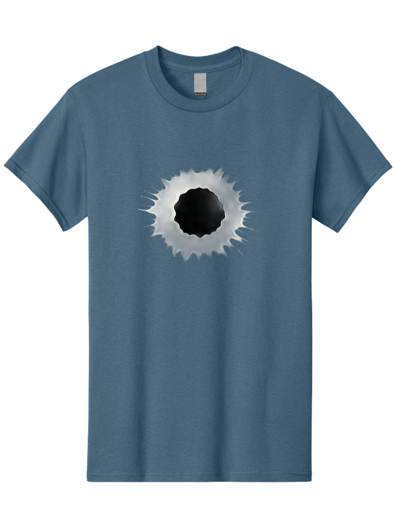 Bullet-Hole Men'S Graphic Tee, 100% Cotton, Comfortable Casual Summer Wear, Machine Washable, Vintage Camera, Old Camera, Antique Camera, Black Camera, Classic Photography, Photography Equipment, Nostalgic Device, Film Camera, Camera Art Bao155