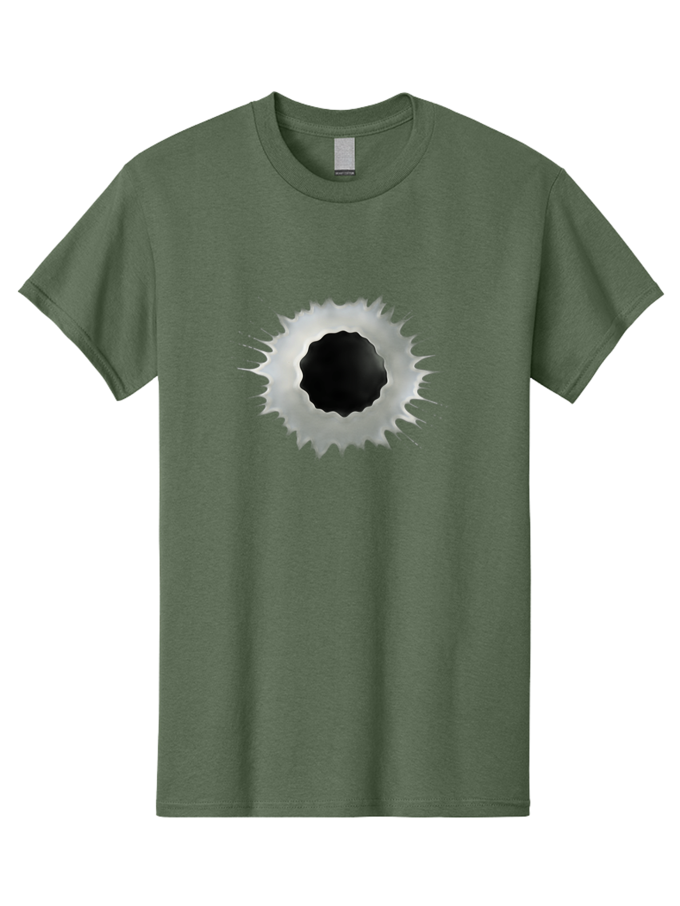 Bullet-Hole Men'S Graphic Tee, 100% Cotton, Comfortable Casual Summer Wear, Machine Washable, Vintage Camera, Old Camera, Antique Camera, Black Camera, Classic Photography, Photography Equipment, Nostalgic Device, Film Camera, Camera Art Bao155