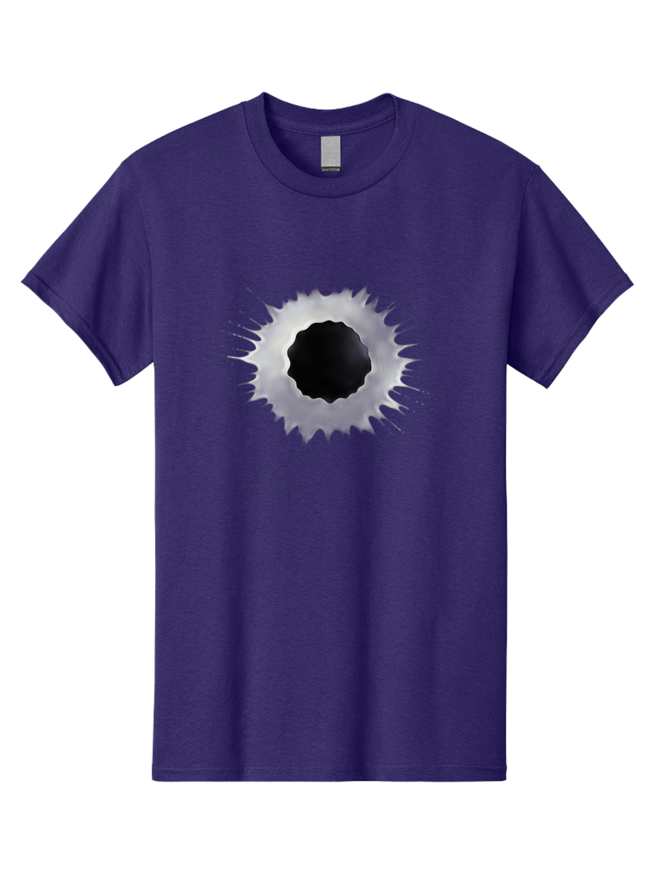 Bullet-Hole Men'S Graphic Tee, 100% Cotton, Comfortable Casual Summer Wear, Machine Washable, Vintage Camera, Old Camera, Antique Camera, Black Camera, Classic Photography, Photography Equipment, Nostalgic Device, Film Camera, Camera Art Bao155