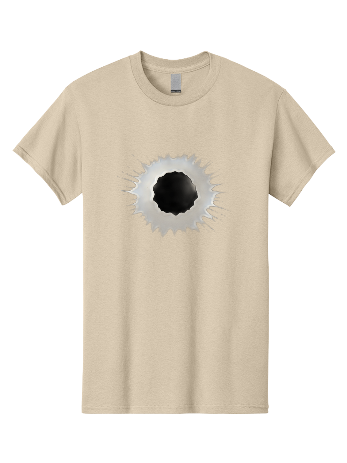 Bullet-Hole Men'S Graphic Tee, 100% Cotton, Comfortable Casual Summer Wear, Machine Washable, Vintage Camera, Old Camera, Antique Camera, Black Camera, Classic Photography, Photography Equipment, Nostalgic Device, Film Camera, Camera Art Bao155