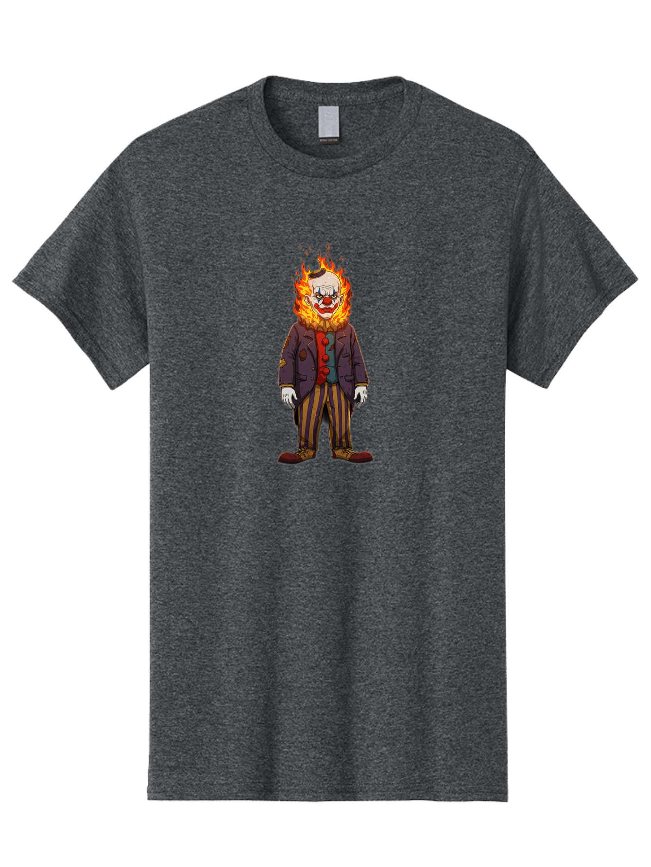 Burning-Clown Men'S Graphic Tee, 100% Cotton, Comfortable Casual Summer Wear, Machine Washable, Vintage Camera, Old Camera, Antique Camera, Black Camera, Classic Photography, Photography Equipment, Nostalgic Device, Film Camera, Camera Art Bao156