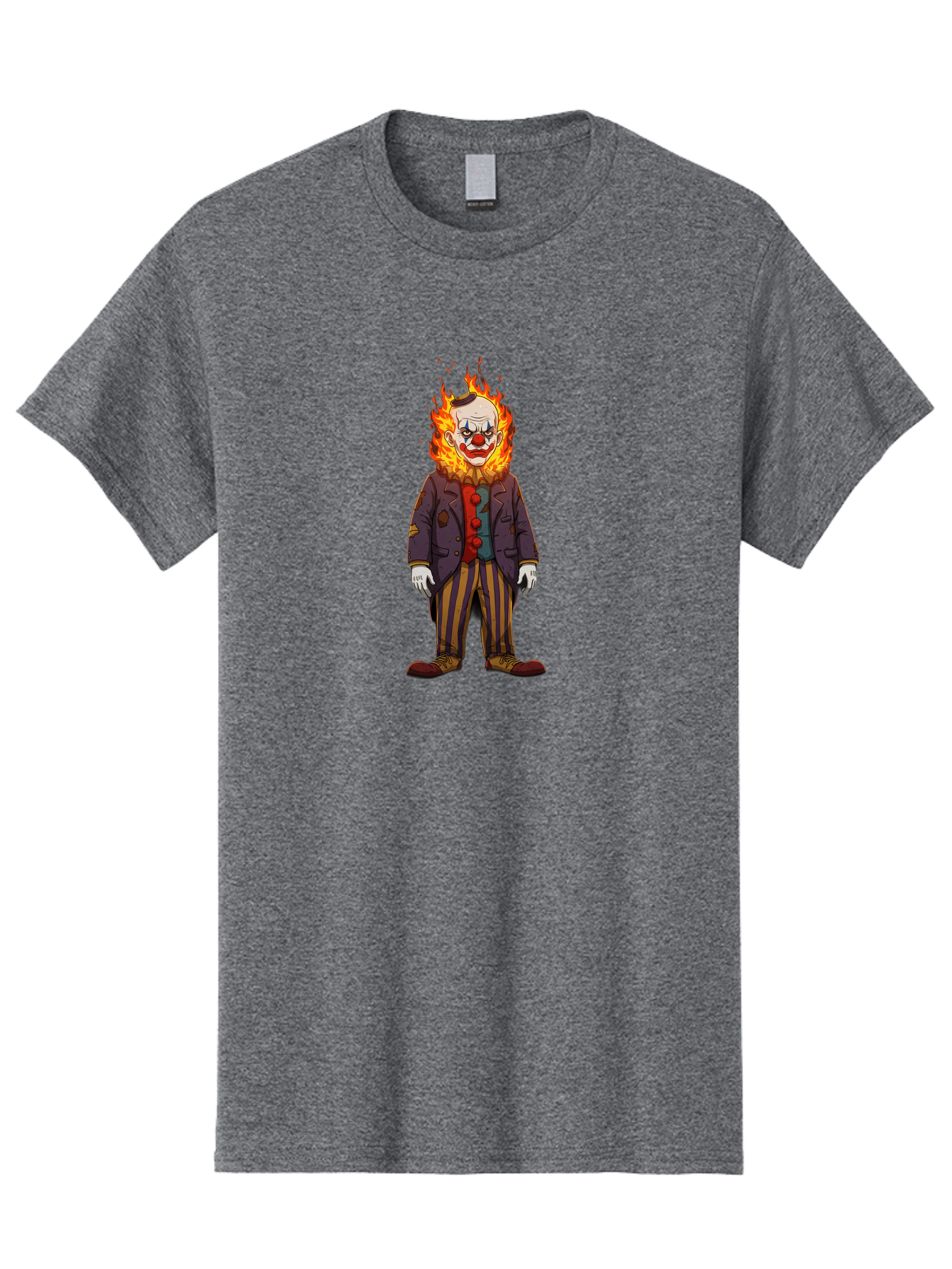 Burning-Clown Men'S Graphic Tee, 100% Cotton, Comfortable Casual Summer Wear, Machine Washable, Vintage Camera, Old Camera, Antique Camera, Black Camera, Classic Photography, Photography Equipment, Nostalgic Device, Film Camera, Camera Art Bao156