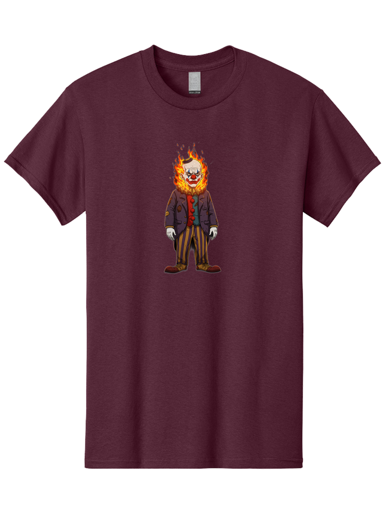 Burning-Clown Men'S Graphic Tee, 100% Cotton, Comfortable Casual Summer Wear, Machine Washable, Vintage Camera, Old Camera, Antique Camera, Black Camera, Classic Photography, Photography Equipment, Nostalgic Device, Film Camera, Camera Art Bao156