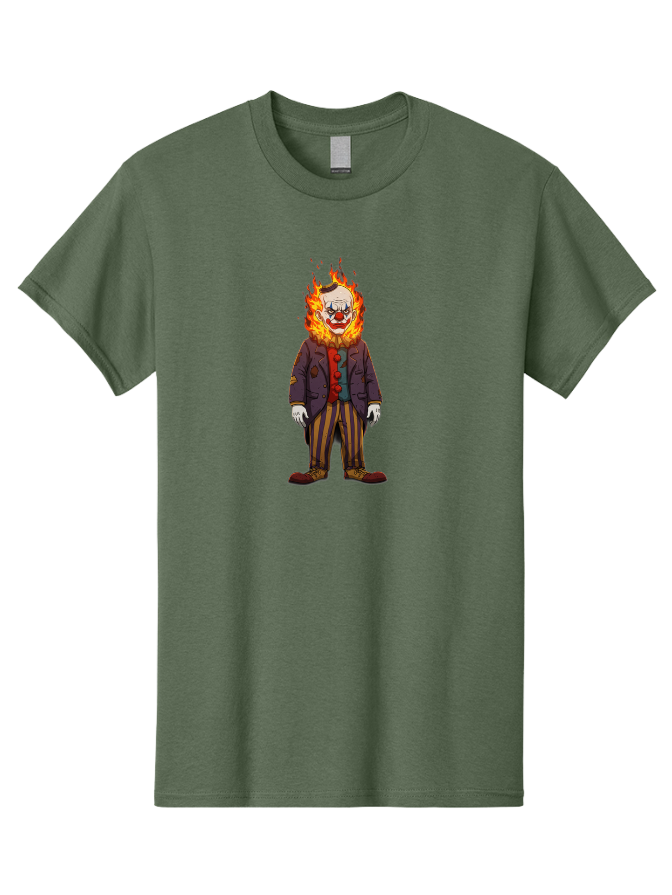 Burning-Clown Men'S Graphic Tee, 100% Cotton, Comfortable Casual Summer Wear, Machine Washable, Vintage Camera, Old Camera, Antique Camera, Black Camera, Classic Photography, Photography Equipment, Nostalgic Device, Film Camera, Camera Art Bao156