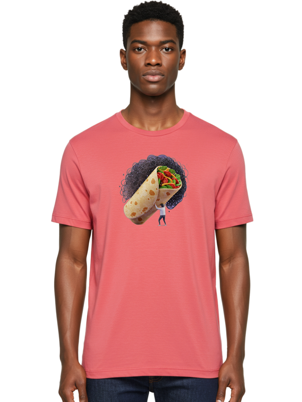 Burrito-And-Man Men'S Graphic Tee, 100% Cotton, Comfortable Casual Summer Wear, Machine Washable, Vintage Camera, Old Camera, Antique Camera, Black Camera, Classic Photography, Photography Equipment, Nostalgic Device, Film Camera, Camera Art Bao157