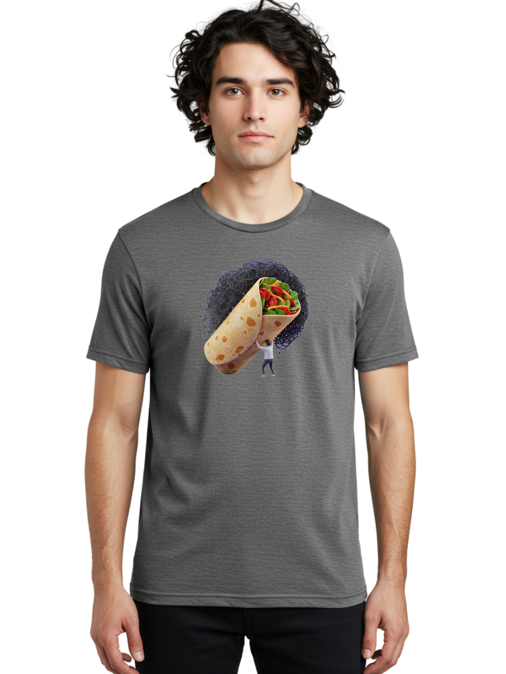Burrito-And-Man Men'S Graphic Tee, 100% Cotton, Comfortable Casual Summer Wear, Machine Washable, Vintage Camera, Old Camera, Antique Camera, Black Camera, Classic Photography, Photography Equipment, Nostalgic Device, Film Camera, Camera Art Bao157
