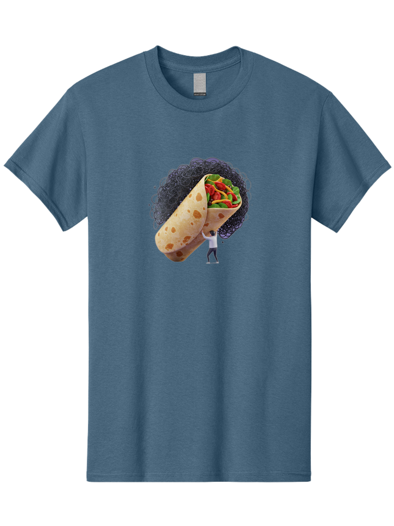 Burrito-And-Man Men'S Graphic Tee, 100% Cotton, Comfortable Casual Summer Wear, Machine Washable, Vintage Camera, Old Camera, Antique Camera, Black Camera, Classic Photography, Photography Equipment, Nostalgic Device, Film Camera, Camera Art Bao157