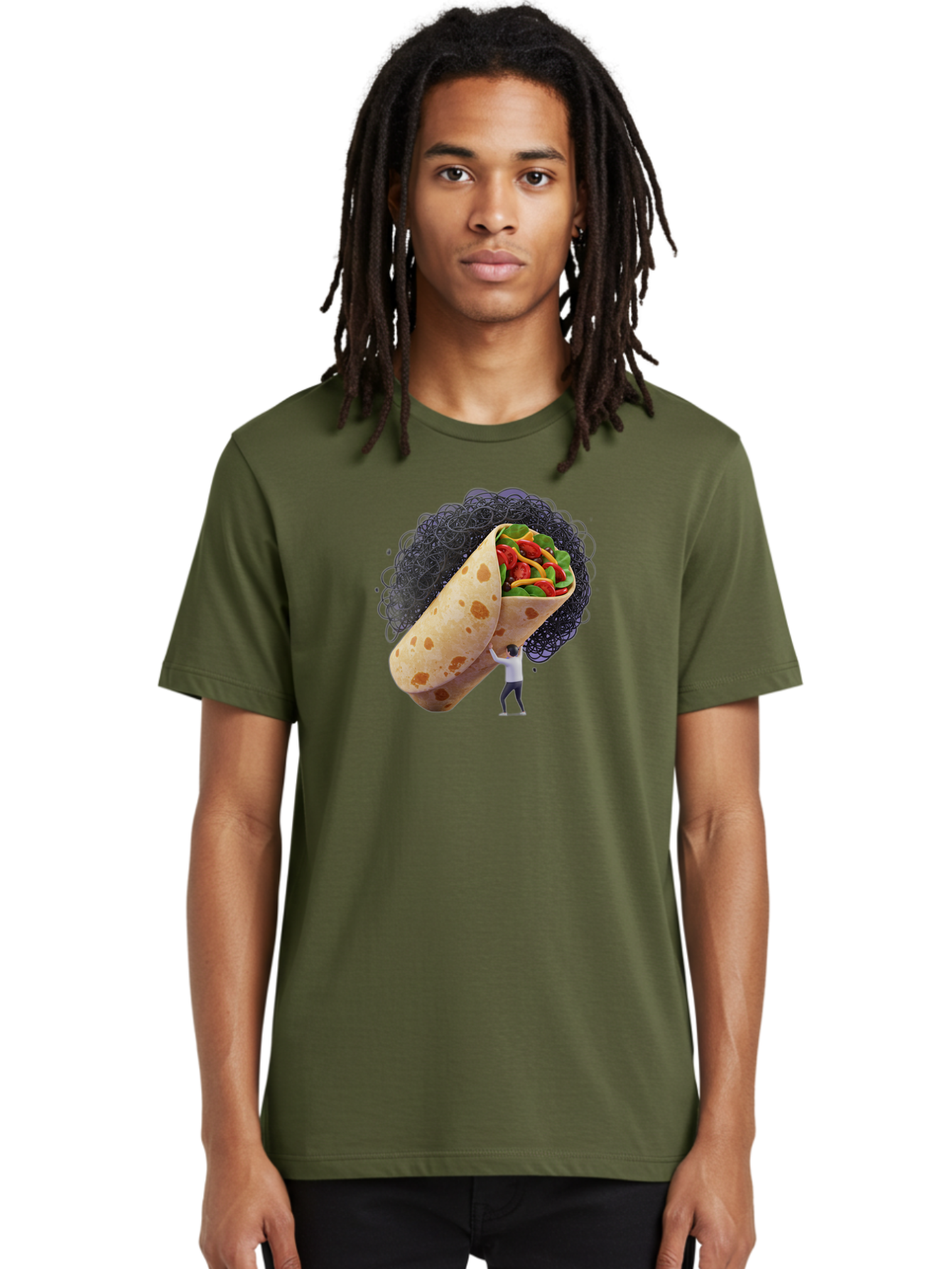 Burrito-And-Man Men'S Graphic Tee, 100% Cotton, Comfortable Casual Summer Wear, Machine Washable, Vintage Camera, Old Camera, Antique Camera, Black Camera, Classic Photography, Photography Equipment, Nostalgic Device, Film Camera, Camera Art Bao157