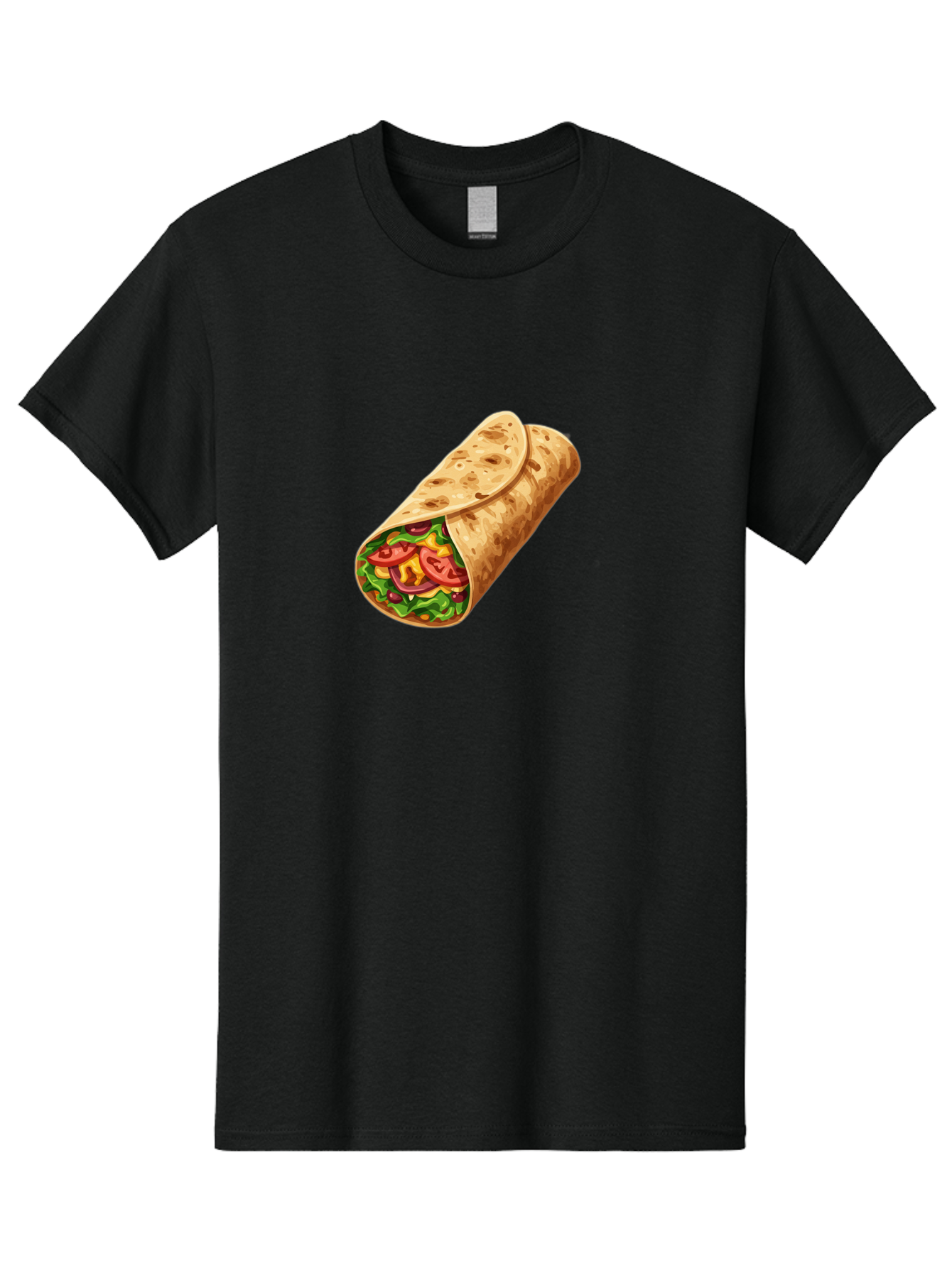 Burrito Men'S Graphic Tee, 100% Cotton, Comfortable Casual Summer Wear, Machine Washable, Vintage Camera, Old Camera, Antique Camera, Black Camera, Classic Photography, Photography Equipment, Nostalgic Device, Film Camera, Camera Art Bao159