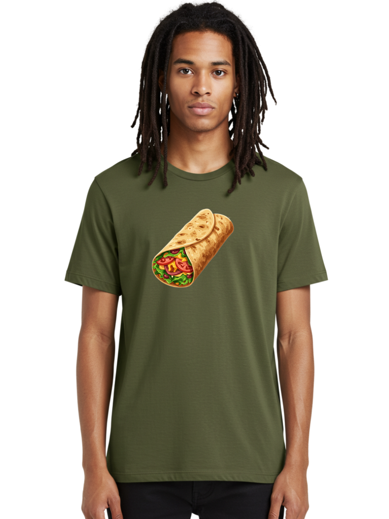 Burrito Men'S Graphic Tee, 100% Cotton, Comfortable Casual Summer Wear, Machine Washable, Vintage Camera, Old Camera, Antique Camera, Black Camera, Classic Photography, Photography Equipment, Nostalgic Device, Film Camera, Camera Art Bao159