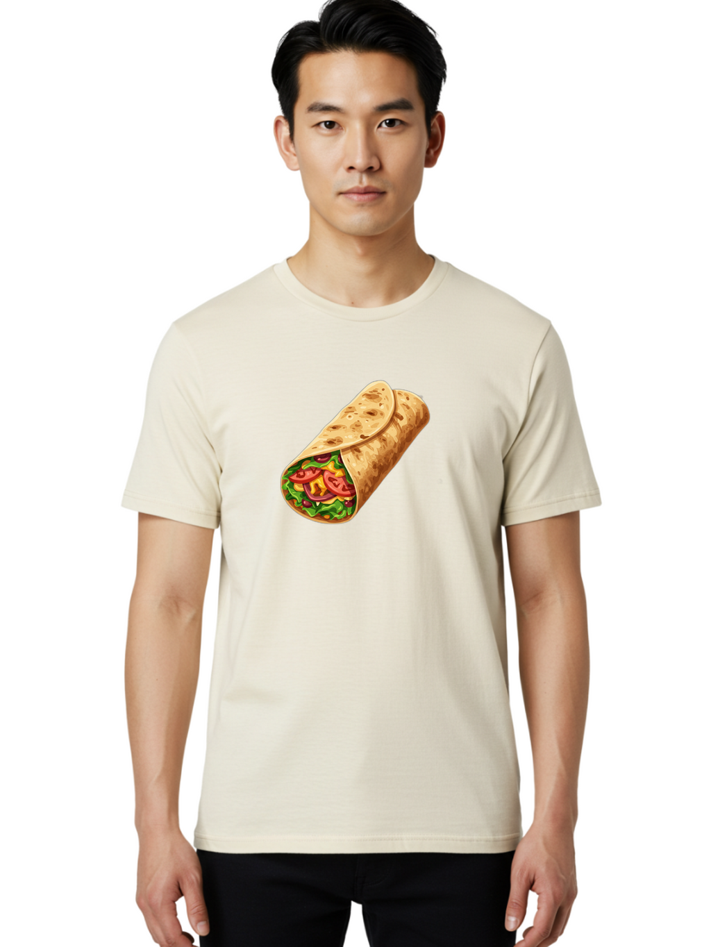 Burrito Men'S Graphic Tee, 100% Cotton, Comfortable Casual Summer Wear, Machine Washable, Vintage Camera, Old Camera, Antique Camera, Black Camera, Classic Photography, Photography Equipment, Nostalgic Device, Film Camera, Camera Art Bao159