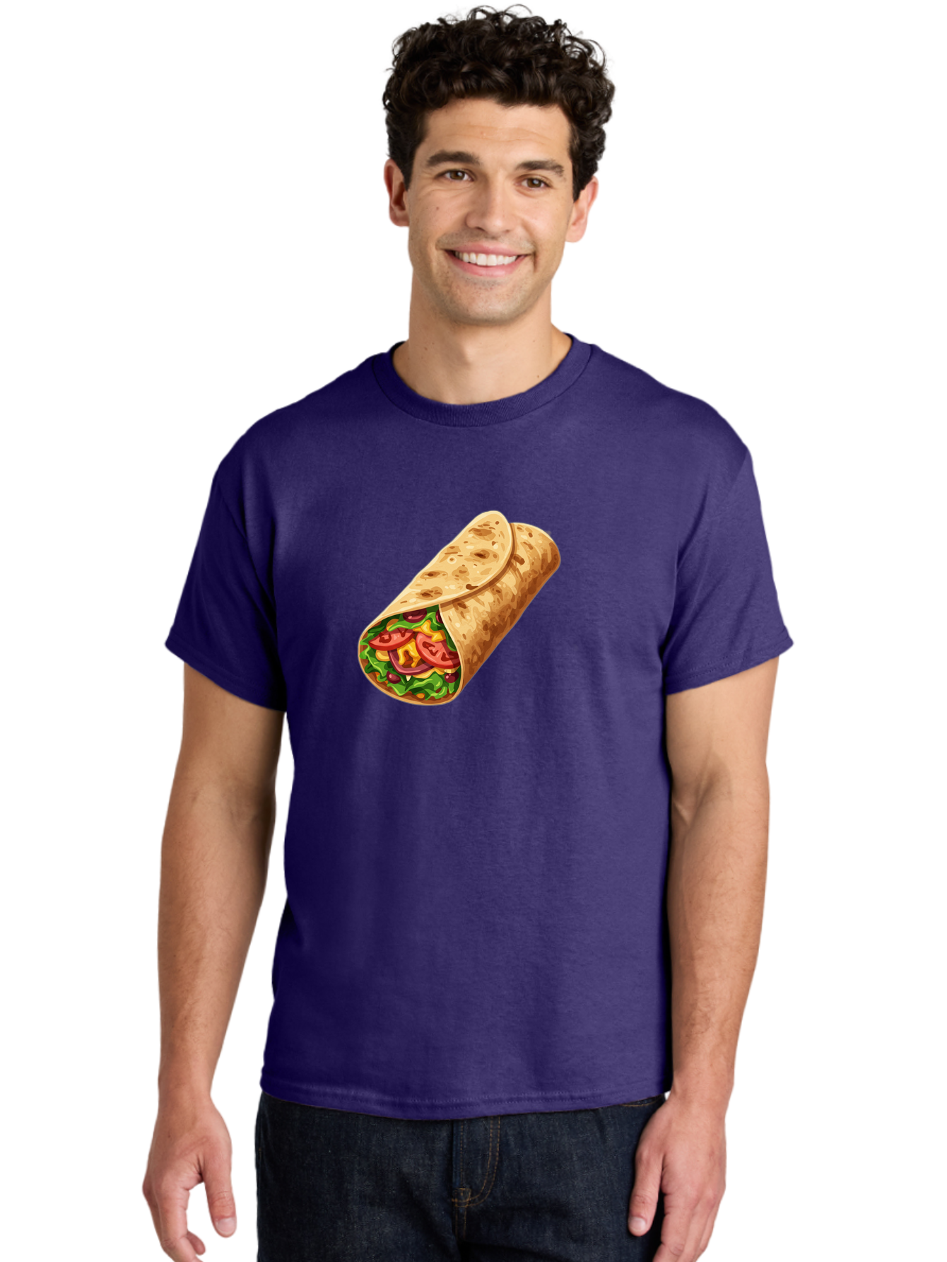 Burrito Men'S Graphic Tee, 100% Cotton, Comfortable Casual Summer Wear, Machine Washable, Vintage Camera, Old Camera, Antique Camera, Black Camera, Classic Photography, Photography Equipment, Nostalgic Device, Film Camera, Camera Art Bao159