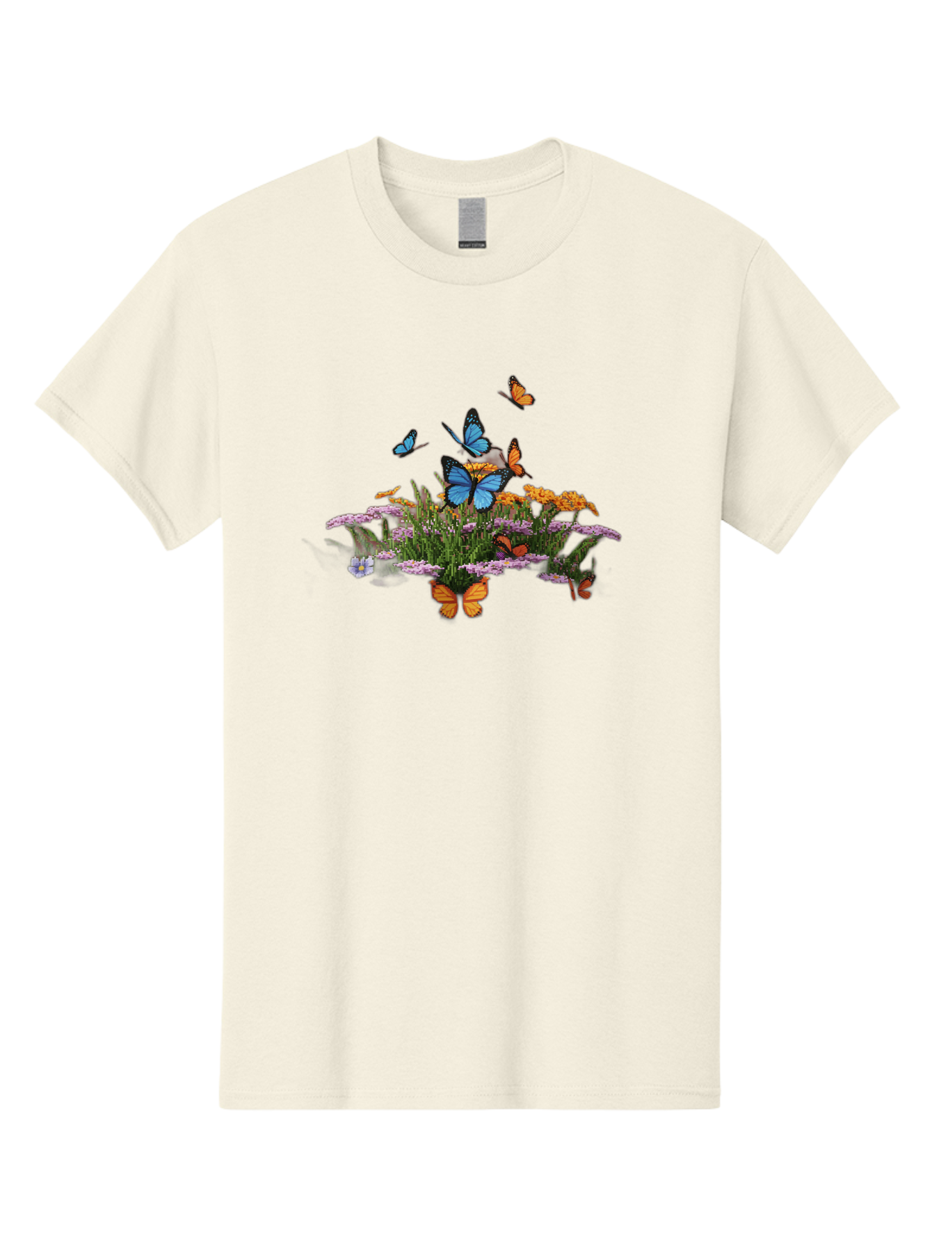 Butterflies-On-Flowers Men'S Graphic Tee, 100% Cotton, Comfortable Casual Summer Wear, Machine Washable, Vintage Camera, Old Camera, Antique Camera, Black Camera, Classic Photography, Photography Equipment, Nostalgic Device, Film Camera, Bao160