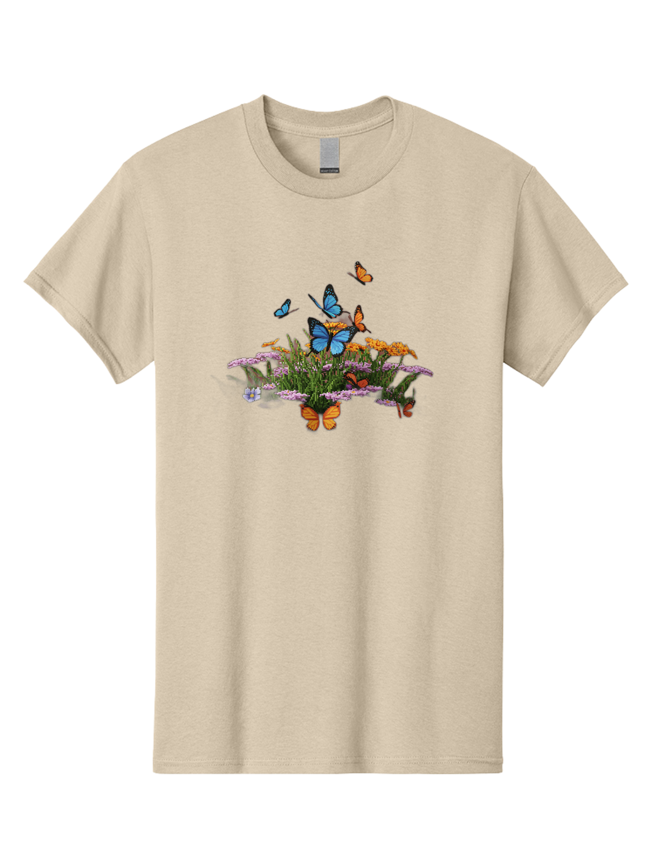 Butterflies-On-Flowers Men'S Graphic Tee, 100% Cotton, Comfortable Casual Summer Wear, Machine Washable, Vintage Camera, Old Camera, Antique Camera, Black Camera, Classic Photography, Photography Equipment, Nostalgic Device, Film Camera, Bao160