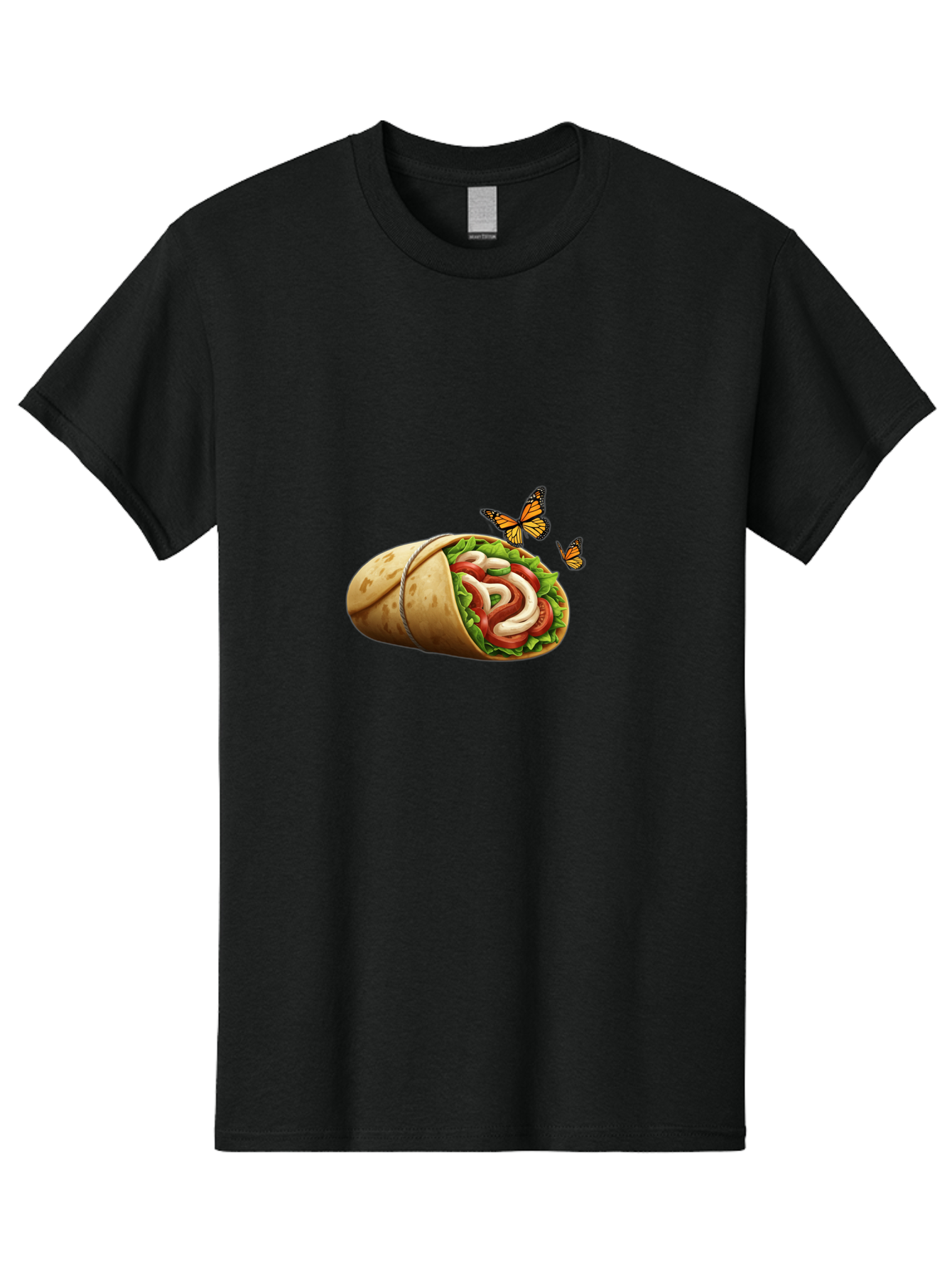 Butterfly-Burrito Men'S Graphic Tee, 100% Cotton, Comfortable Casual Summer Wear, Machine Washable, Vintage Camera, Old Camera, Antique Camera, Black Camera, Classic Photography, Photography Equipment, Nostalgic Device, Film Camera, Camera Art Bao161