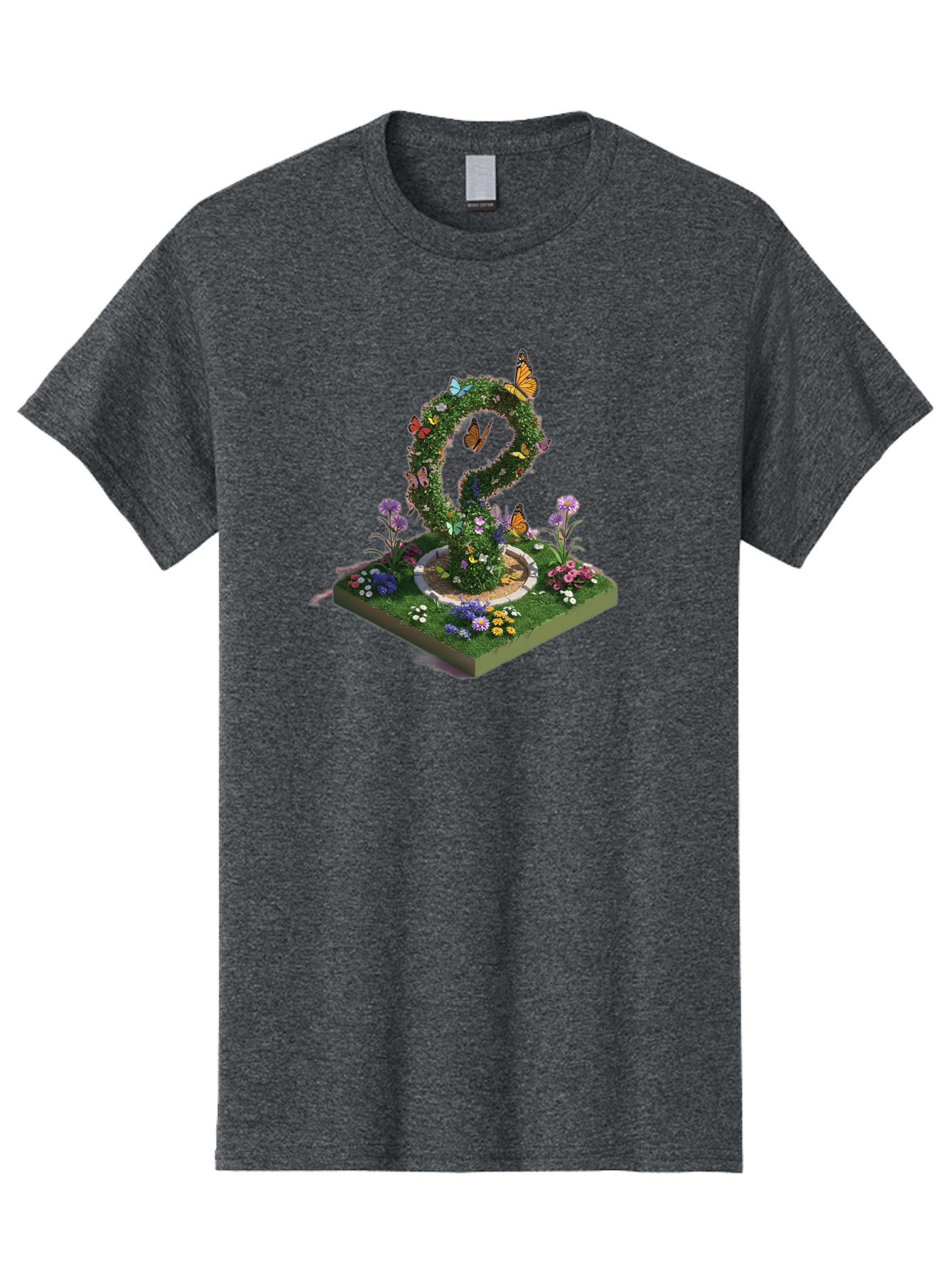 Butterfly-Garden-Heart Men'S Graphic Tee, 100% Cotton, Comfortable Casual Summer Wear, Machine Washable, Vintage Camera, Old Camera, Antique Camera, Black Camera, Classic Photography, Photography Equipment, Nostalgic Device, Film Camera, Bao162