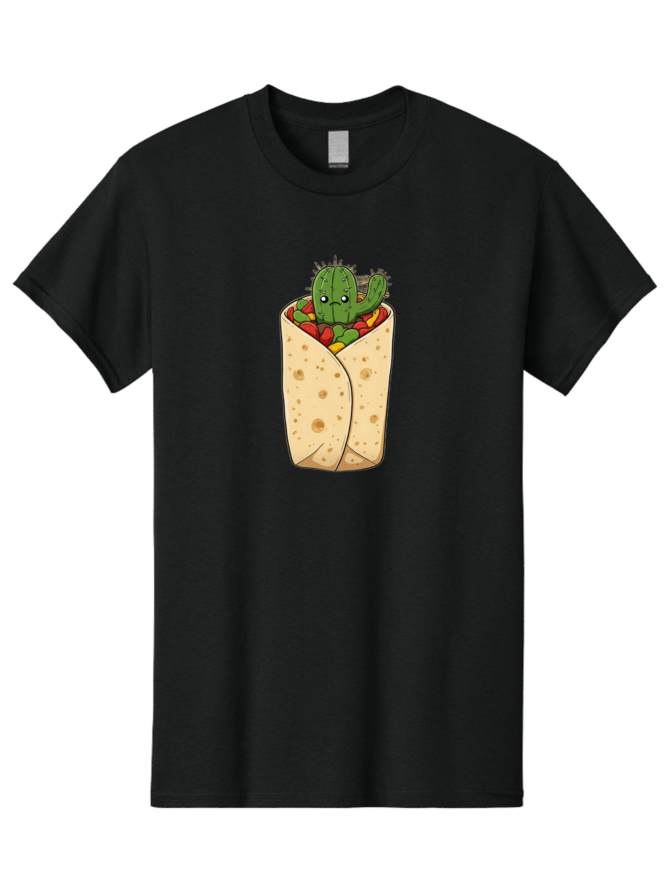 Cactus-Burrito Men'S Graphic Tee, 100% Cotton, Comfortable Casual Summer Wear, Machine Washable, Vintage Camera, Old Camera, Antique Camera, Black Camera, Classic Photography, Photography Equipment, Nostalgic Device, Film Camera, Camera Art Bao164
