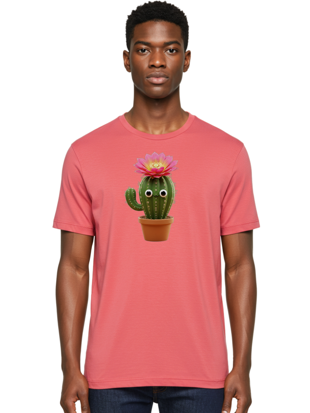 Cactus-In-Pot Men'S Graphic Tee, 100% Cotton, Comfortable Casual Summer Wear, Machine Washable, Vintage Camera, Old Camera, Antique Camera, Black Camera, Classic Photography, Photography Equipment, Nostalgic Device, Film Camera, Camera Art Bao165