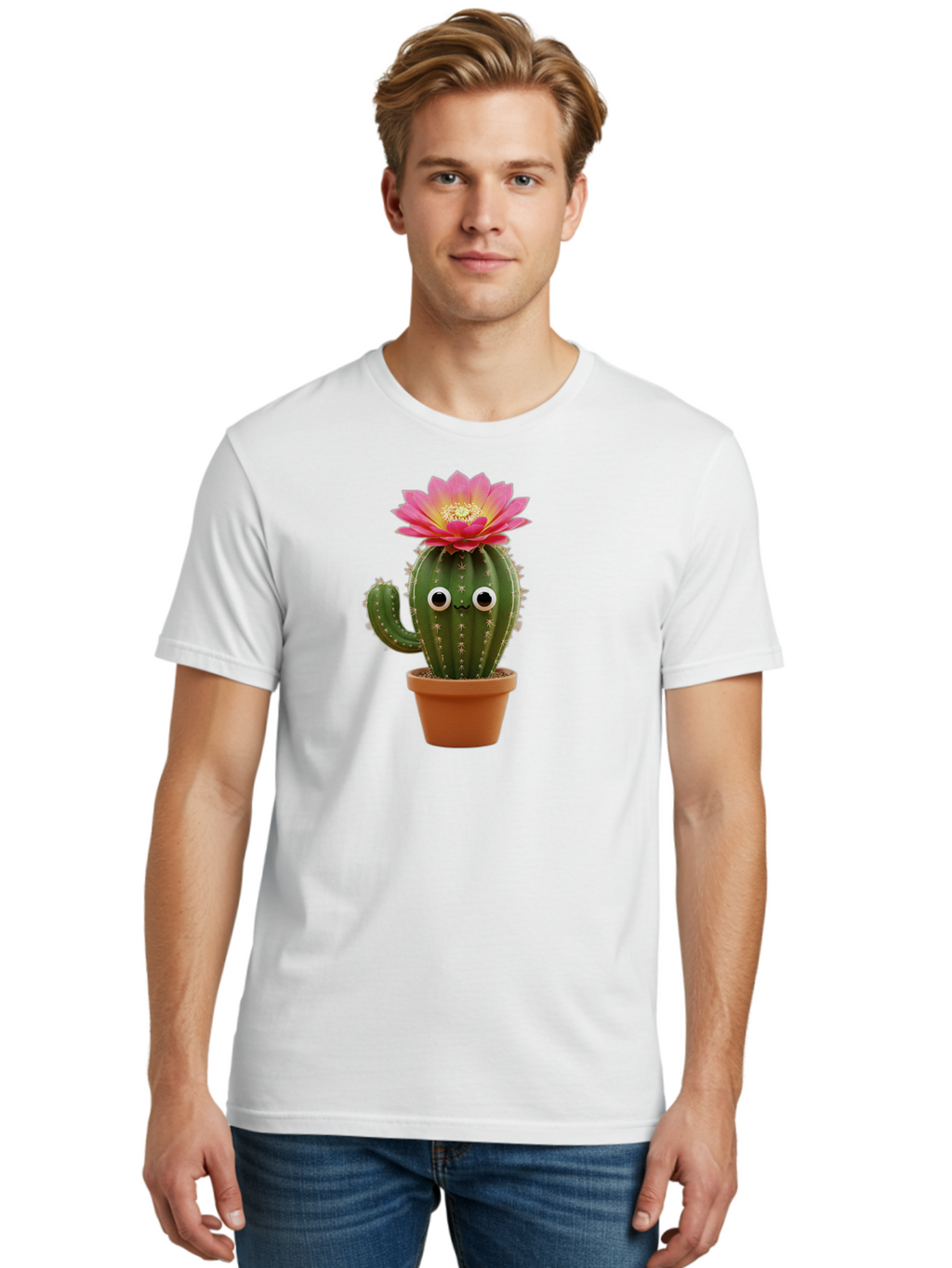Cactus-In-Pot Men'S Graphic Tee, 100% Cotton, Comfortable Casual Summer Wear, Machine Washable, Vintage Camera, Old Camera, Antique Camera, Black Camera, Classic Photography, Photography Equipment, Nostalgic Device, Film Camera, Camera Art Bao165