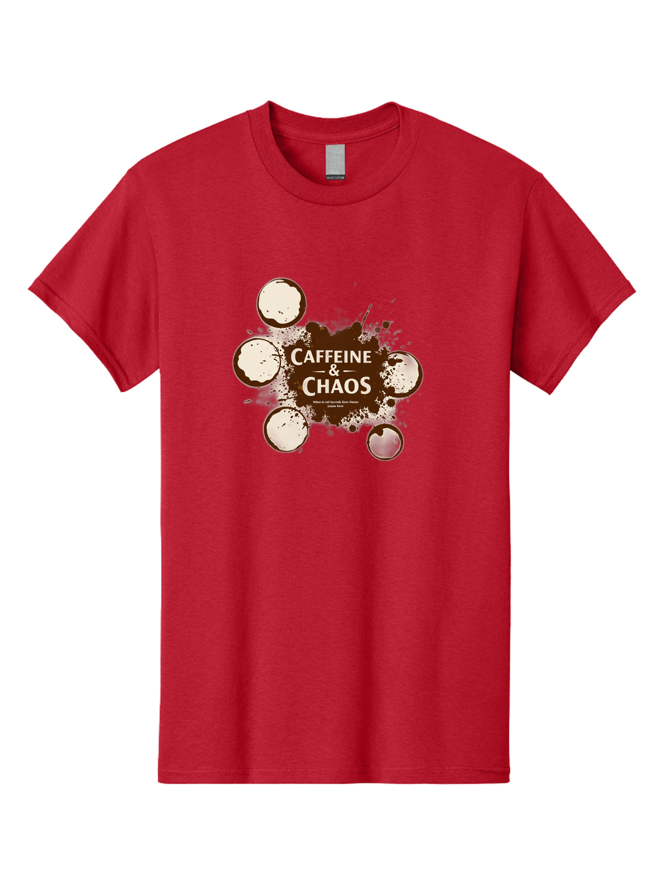 Caffeine-Chaos-1 Men'S Graphic Tee, 100% Cotton, Comfortable Casual Summer Wear, Machine Washable, Vintage Camera, Old Camera, Antique Camera, Black Camera, Classic Photography, Photography Equipment, Nostalgic Device, Film Camera, Camera Art Bao167
