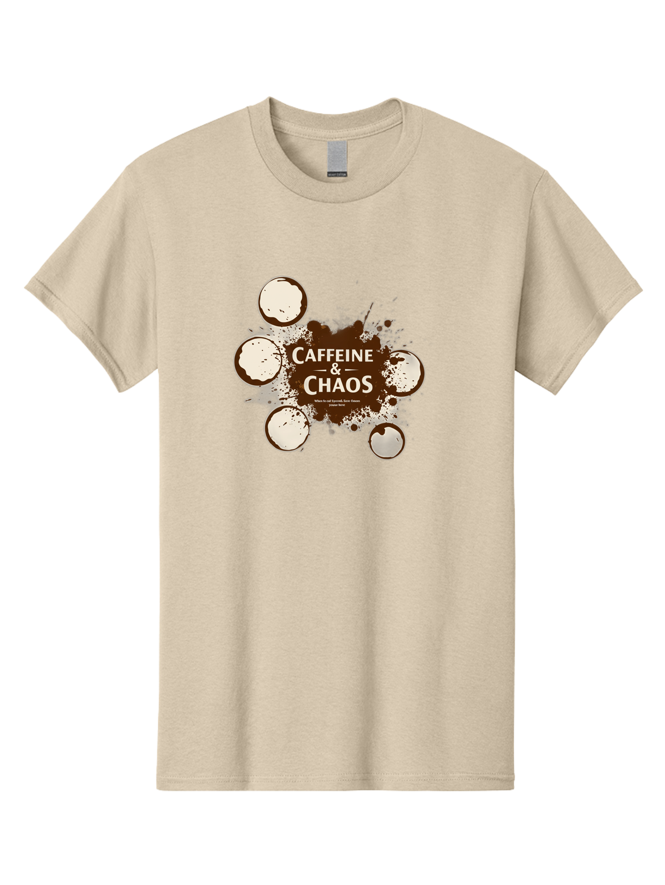 Caffeine-Chaos-1 Men'S Graphic Tee, 100% Cotton, Comfortable Casual Summer Wear, Machine Washable, Vintage Camera, Old Camera, Antique Camera, Black Camera, Classic Photography, Photography Equipment, Nostalgic Device, Film Camera, Camera Art Bao167