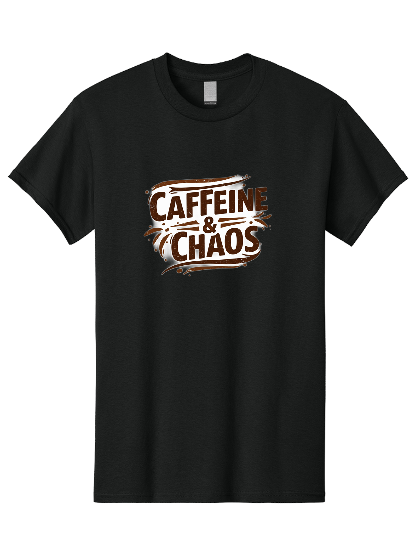 Caffeine-Chaos Men'S Graphic Tee, 100% Cotton, Comfortable Casual Summer Wear, Machine Washable, Vintage Camera, Old Camera, Antique Camera, Black Camera, Classic Photography, Photography Equipment, Nostalgic Device, Film Camera, Camera Art Bao168