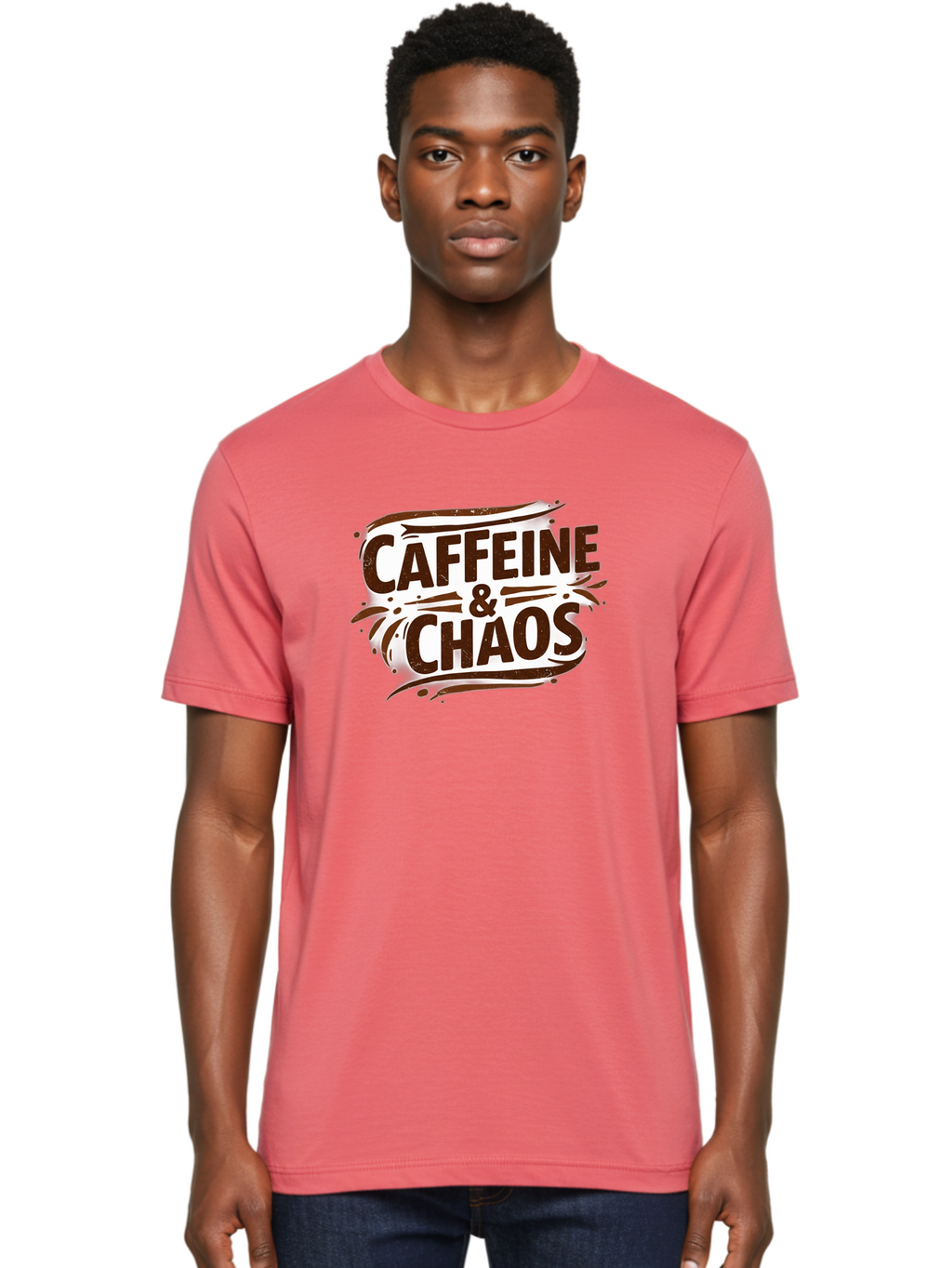 Caffeine-Chaos Men'S Graphic Tee, 100% Cotton, Comfortable Casual Summer Wear, Machine Washable, Vintage Camera, Old Camera, Antique Camera, Black Camera, Classic Photography, Photography Equipment, Nostalgic Device, Film Camera, Camera Art Bao168