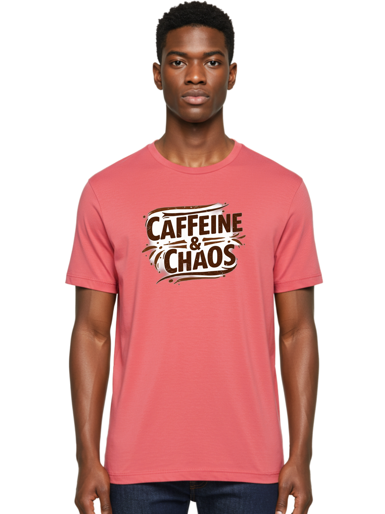 Caffeine-Chaos Men'S Graphic Tee, 100% Cotton, Comfortable Casual Summer Wear, Machine Washable, Vintage Camera, Old Camera, Antique Camera, Black Camera, Classic Photography, Photography Equipment, Nostalgic Device, Film Camera, Camera Art Bao168