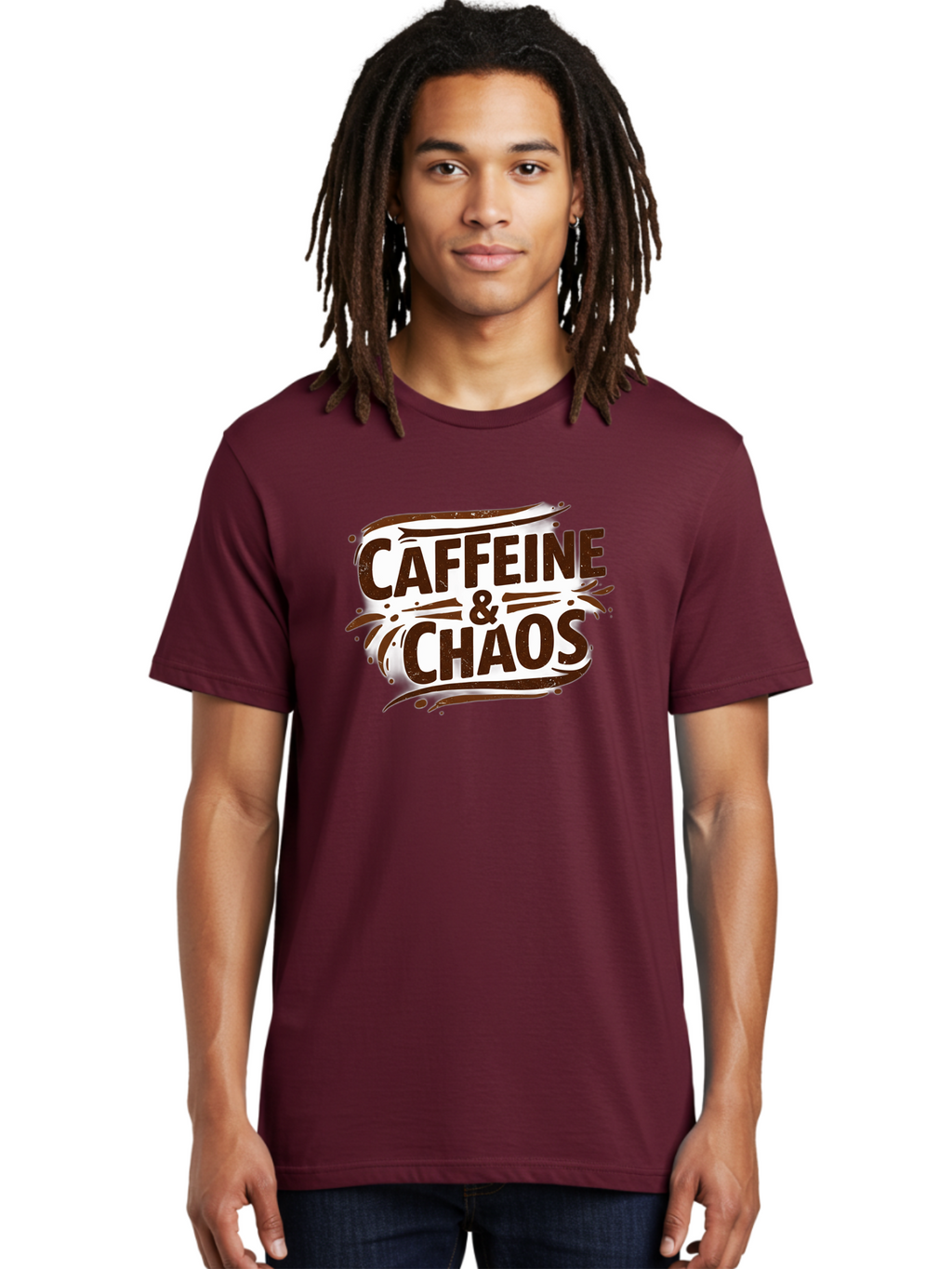 Caffeine-Chaos Men'S Graphic Tee, 100% Cotton, Comfortable Casual Summer Wear, Machine Washable, Vintage Camera, Old Camera, Antique Camera, Black Camera, Classic Photography, Photography Equipment, Nostalgic Device, Film Camera, Camera Art Bao168