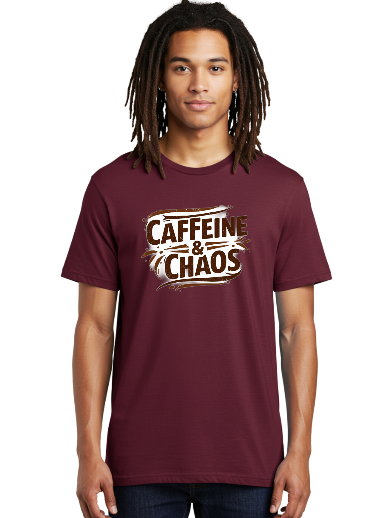 Caffeine-Chaos Men'S Graphic Tee, 100% Cotton, Comfortable Casual Summer Wear, Machine Washable, Vintage Camera, Old Camera, Antique Camera, Black Camera, Classic Photography, Photography Equipment, Nostalgic Device, Film Camera, Camera Art Bao168