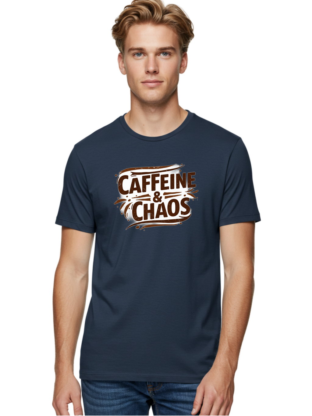 Caffeine-Chaos Men'S Graphic Tee, 100% Cotton, Comfortable Casual Summer Wear, Machine Washable, Vintage Camera, Old Camera, Antique Camera, Black Camera, Classic Photography, Photography Equipment, Nostalgic Device, Film Camera, Camera Art Bao168