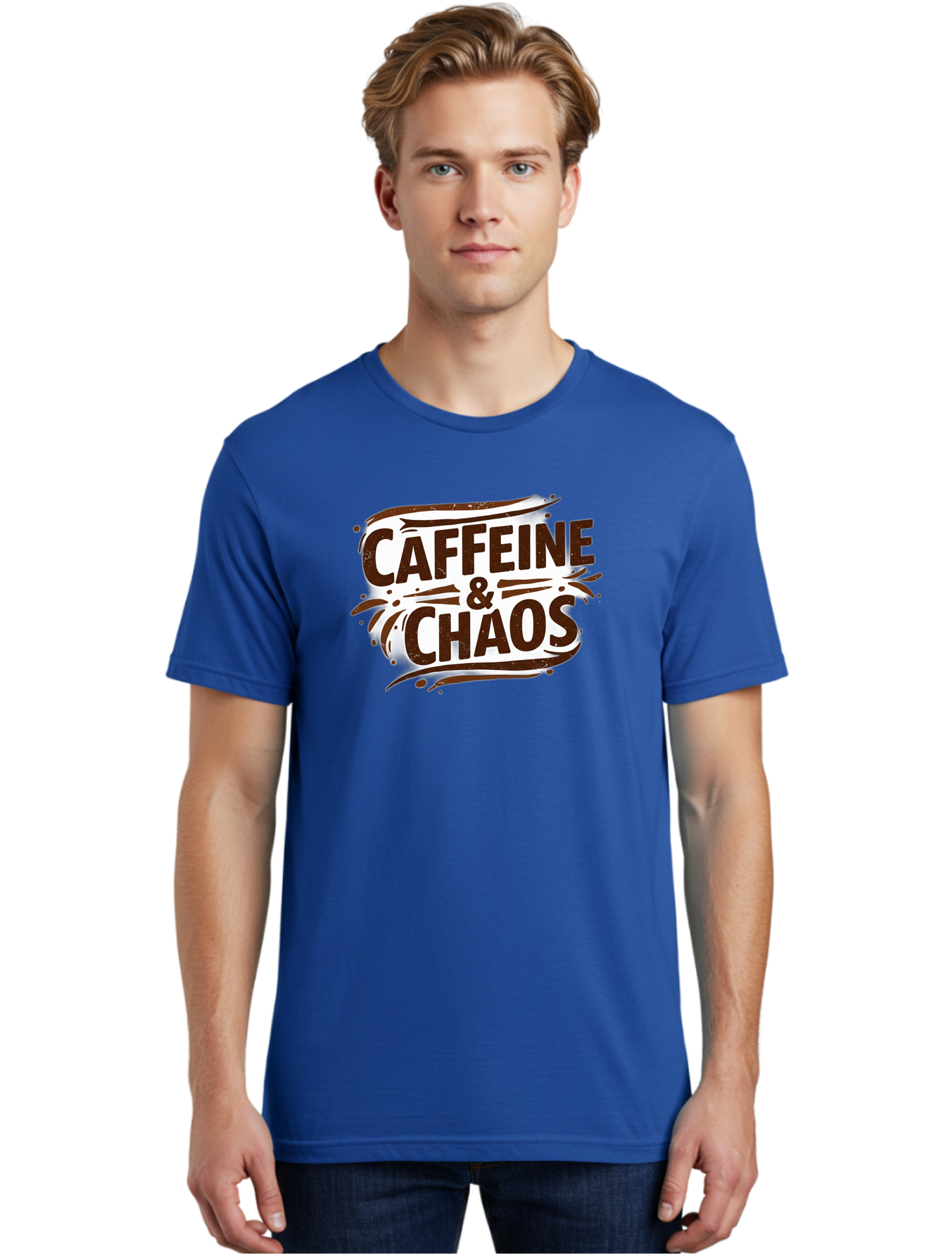 Caffeine-Chaos Men'S Graphic Tee, 100% Cotton, Comfortable Casual Summer Wear, Machine Washable, Vintage Camera, Old Camera, Antique Camera, Black Camera, Classic Photography, Photography Equipment, Nostalgic Device, Film Camera, Camera Art Bao168