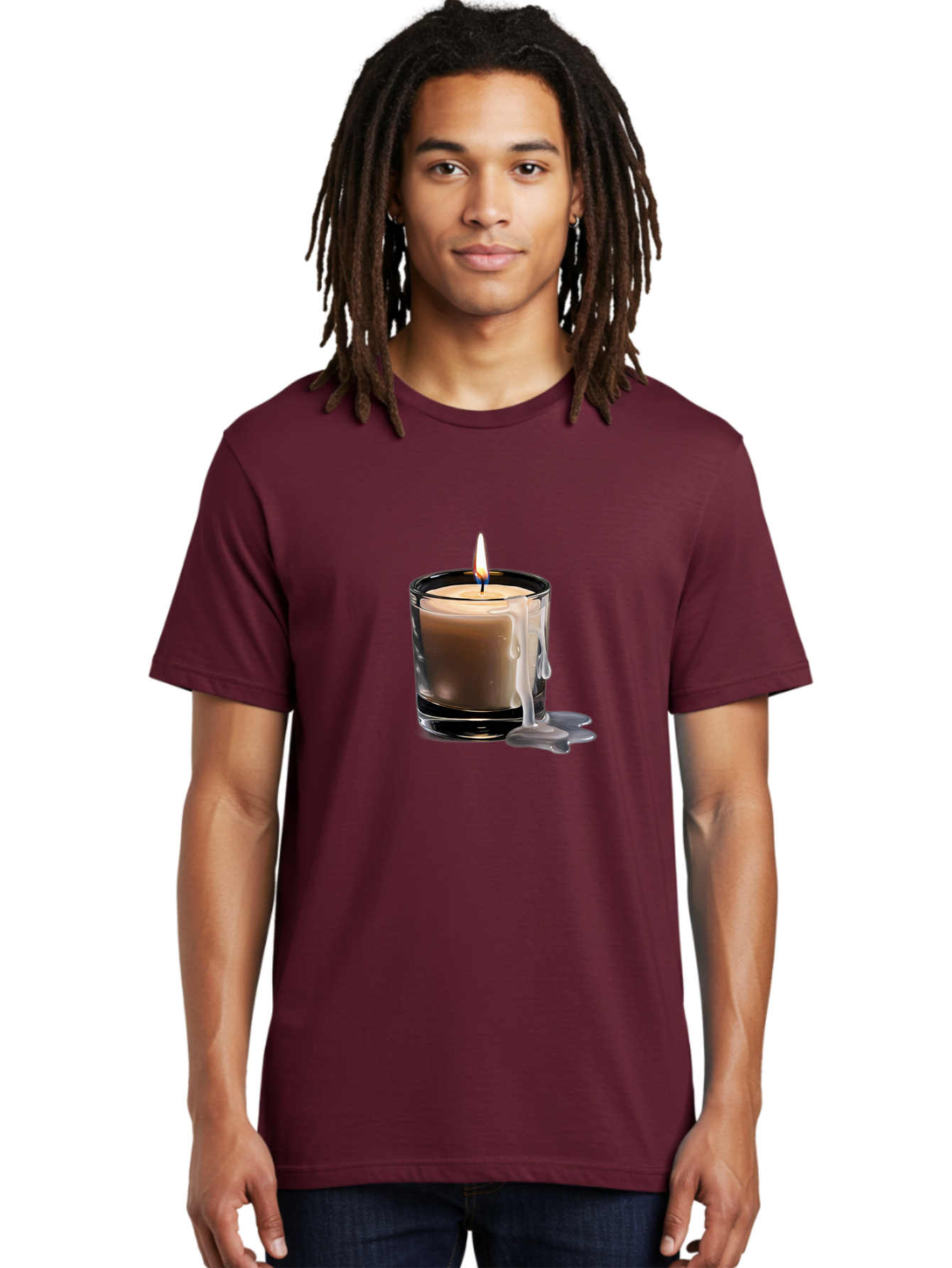 Candle-1 Men'S Graphic Tee, 100% Cotton, Comfortable Casual Summer Wear, Machine Washable, Vintage Camera, Old Camera, Antique Camera, Black Camera, Classic Photography, Photography Equipment, Nostalgic Device, Film Camera, Camera Art Bao170