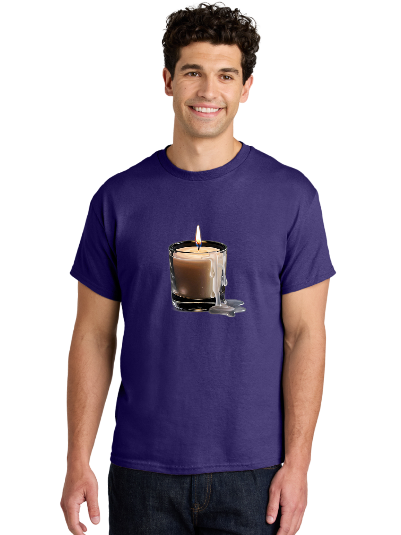 Candle-1 Men'S Graphic Tee, 100% Cotton, Comfortable Casual Summer Wear, Machine Washable, Vintage Camera, Old Camera, Antique Camera, Black Camera, Classic Photography, Photography Equipment, Nostalgic Device, Film Camera, Camera Art Bao170
