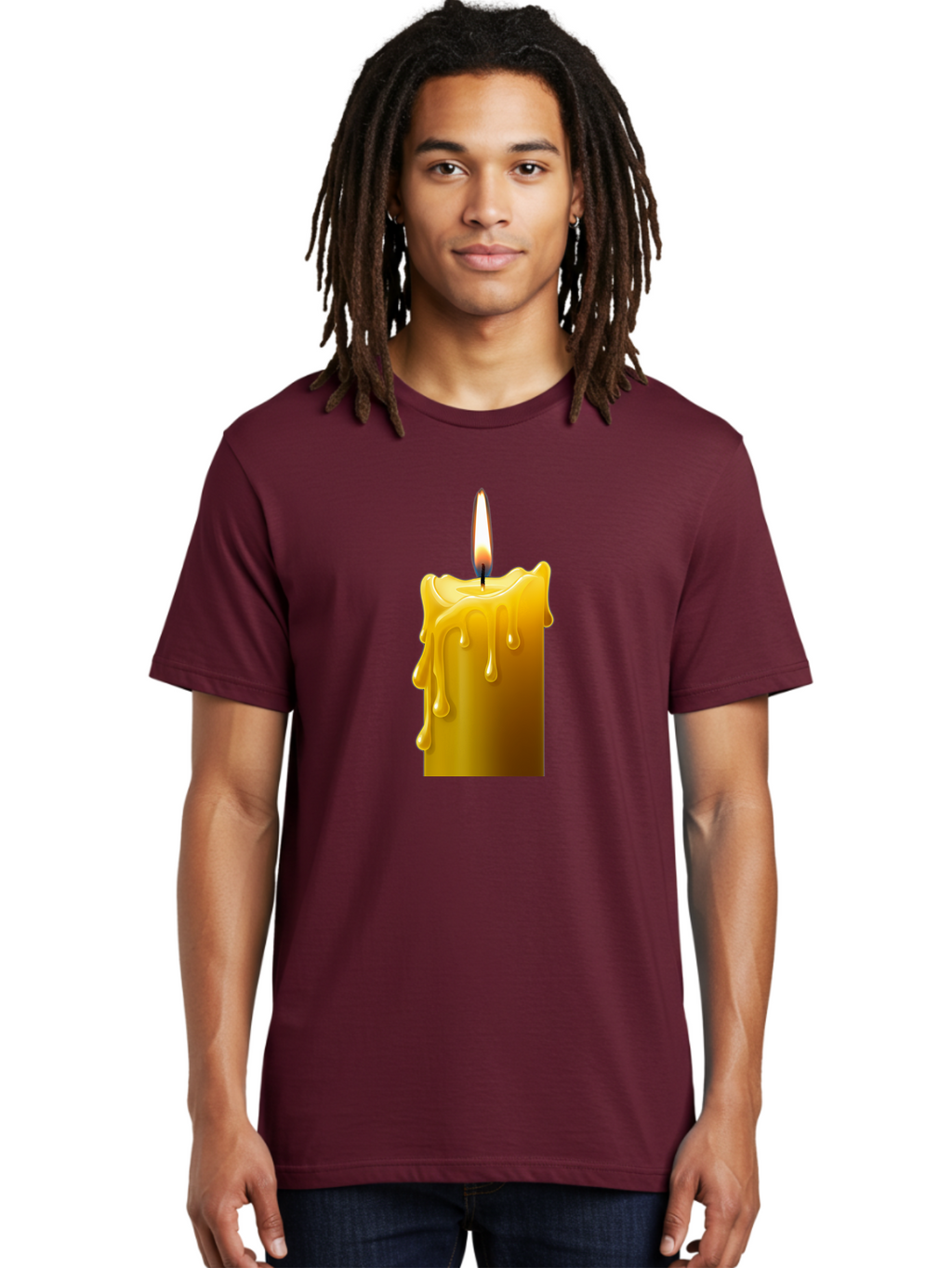 Candle-2 Men'S Graphic Tee, 100% Cotton, Comfortable Casual Summer Wear, Machine Washable, Vintage Camera, Old Camera, Antique Camera, Black Camera, Classic Photography, Photography Equipment, Nostalgic Device, Film Camera, Camera Art Bao171