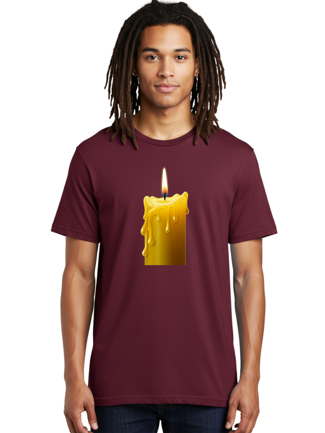 Candle-2 Men'S Graphic Tee, 100% Cotton, Comfortable Casual Summer Wear, Machine Washable, Vintage Camera, Old Camera, Antique Camera, Black Camera, Classic Photography, Photography Equipment, Nostalgic Device, Film Camera, Camera Art Bao171