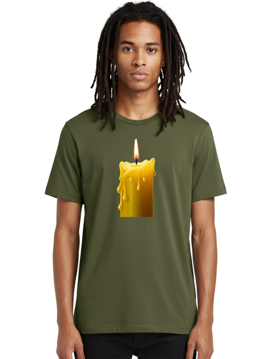 Candle-2 Men'S Graphic Tee, 100% Cotton, Comfortable Casual Summer Wear, Machine Washable, Vintage Camera, Old Camera, Antique Camera, Black Camera, Classic Photography, Photography Equipment, Nostalgic Device, Film Camera, Camera Art Bao171